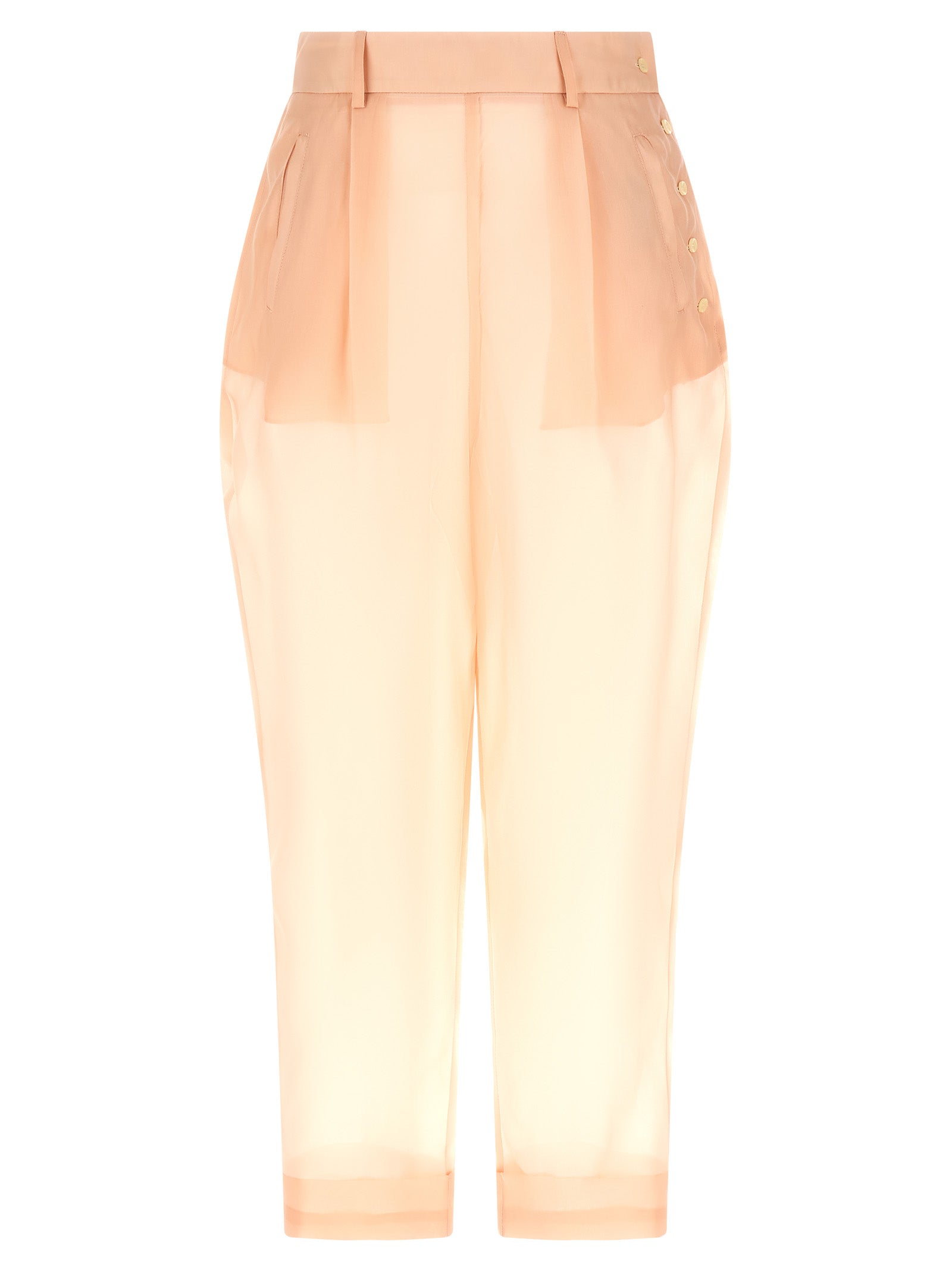 MAISON JEJIA Multicolor Silk Casual Pants
