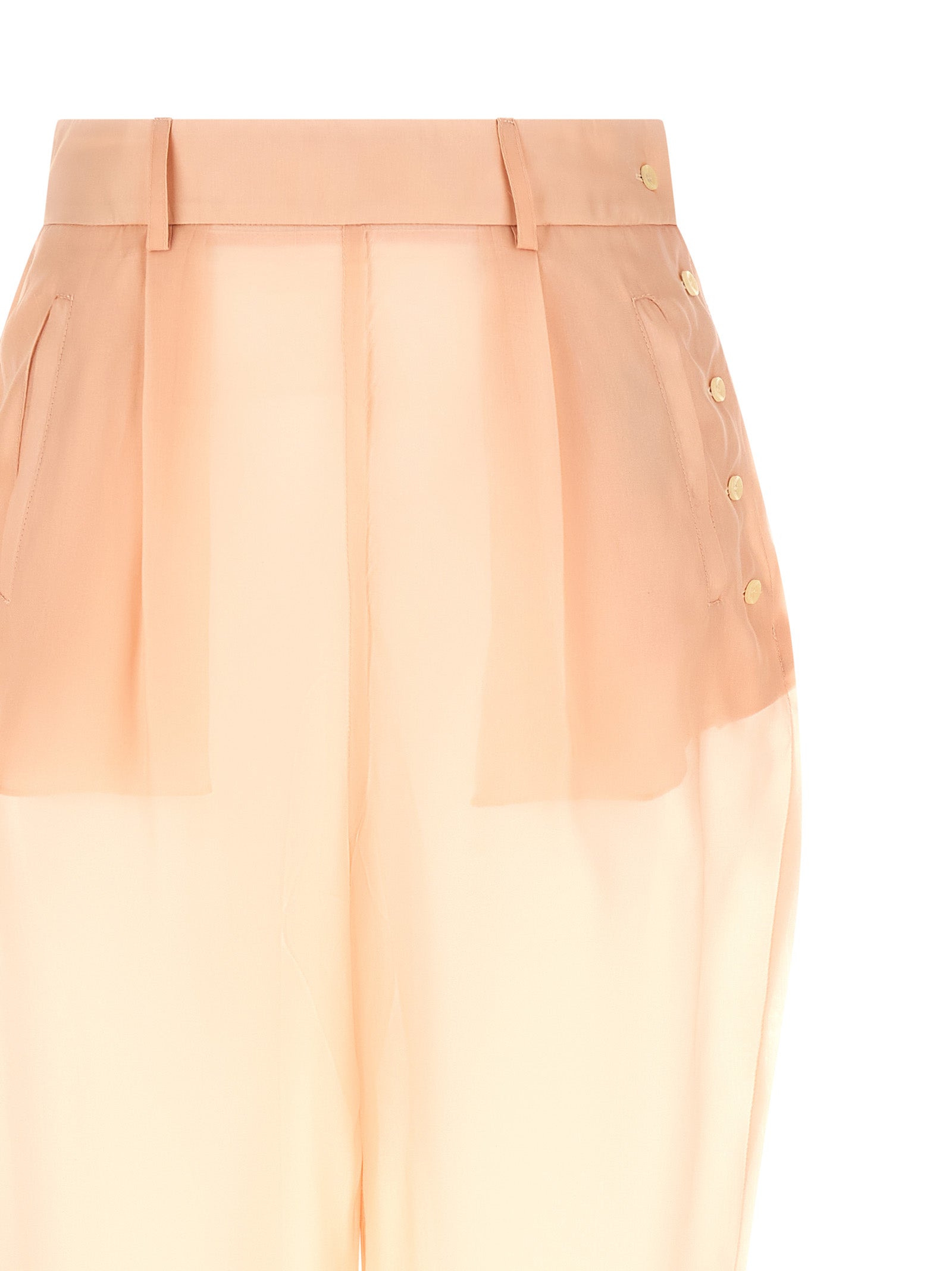MAISON JEJIA Multicolor Silk Casual Pants