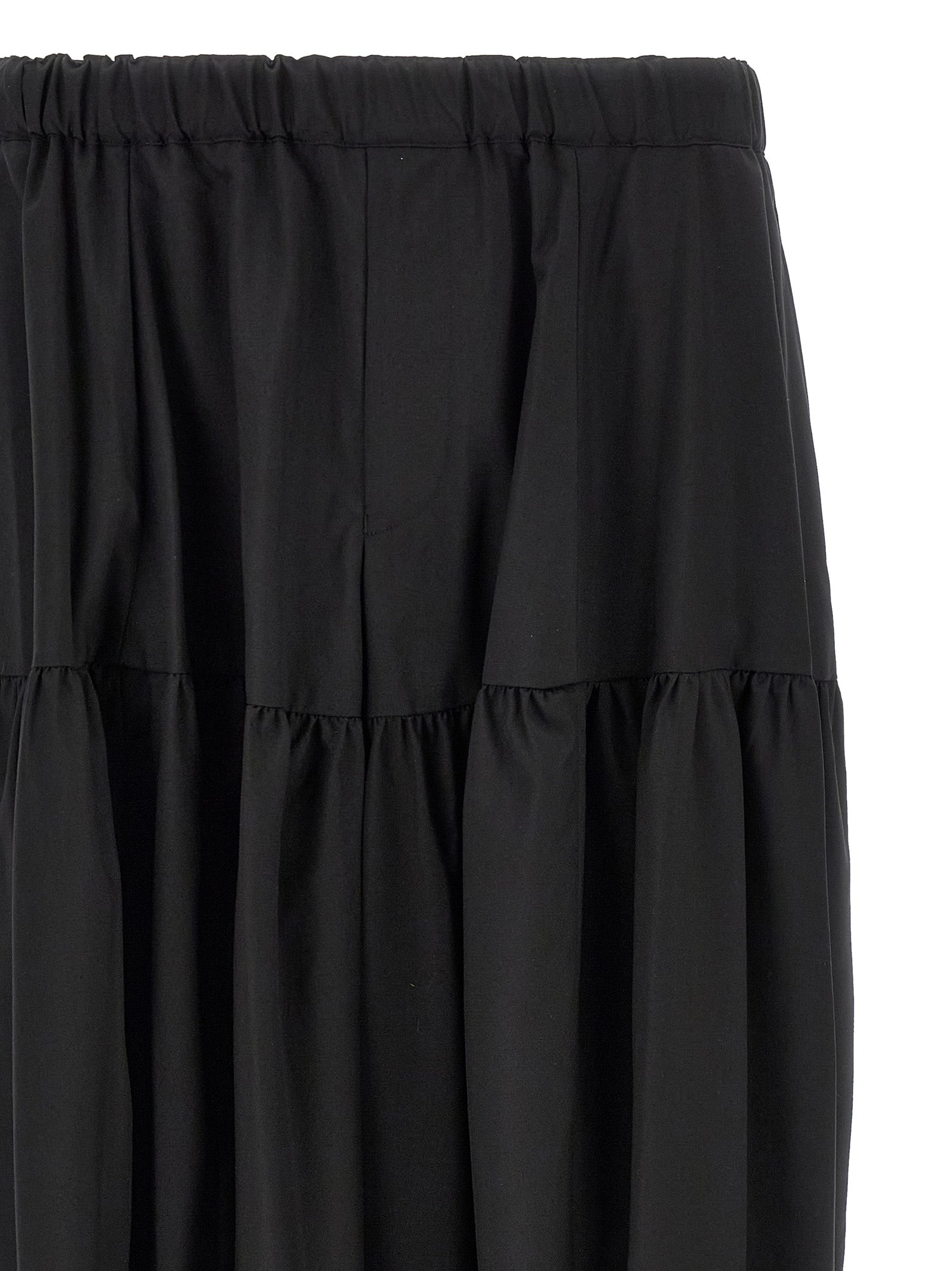 Comme Des Garçons Black Polyester Casual Pants