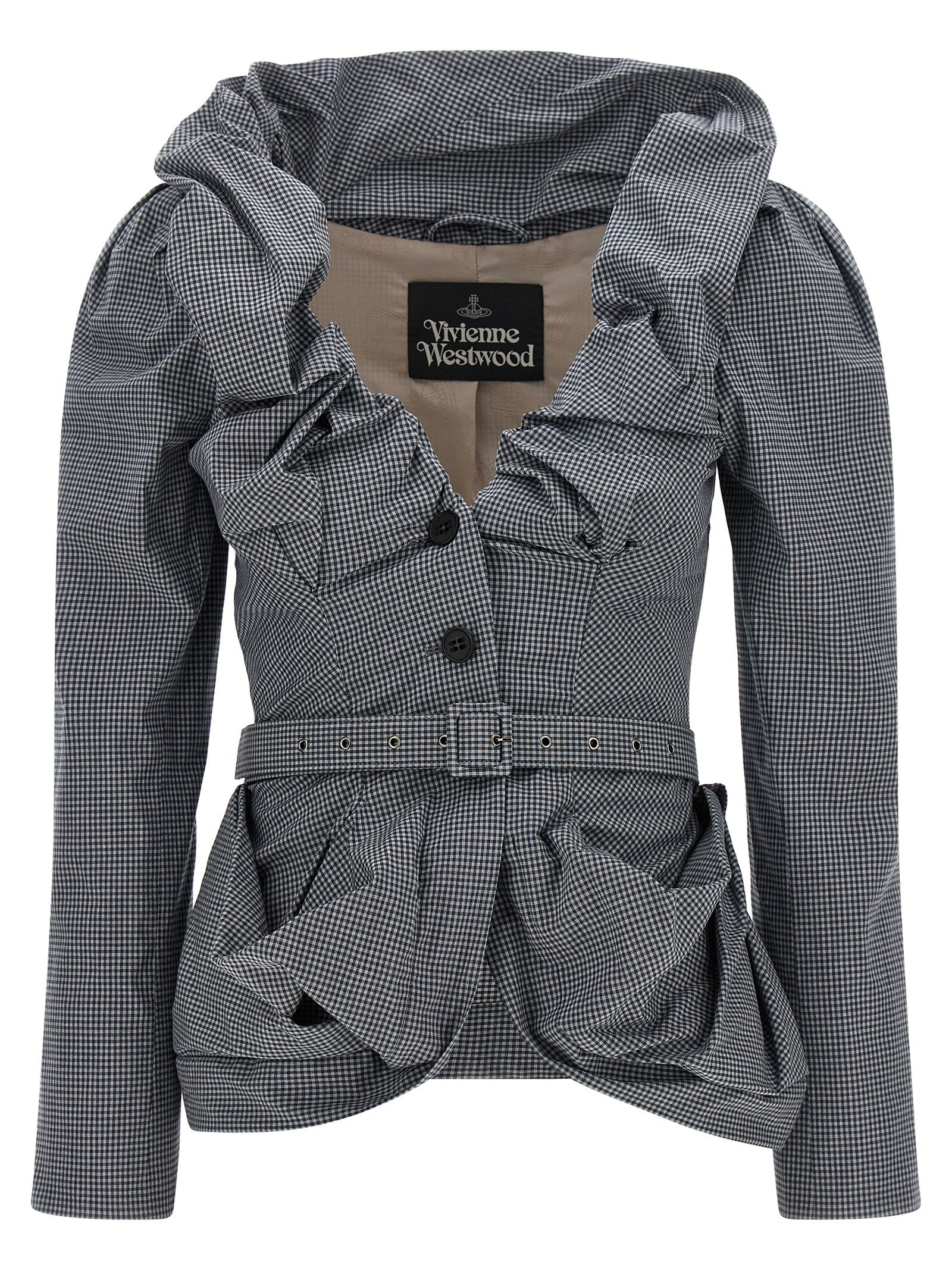 Vivienne Westwood Gray Cotton Blazer