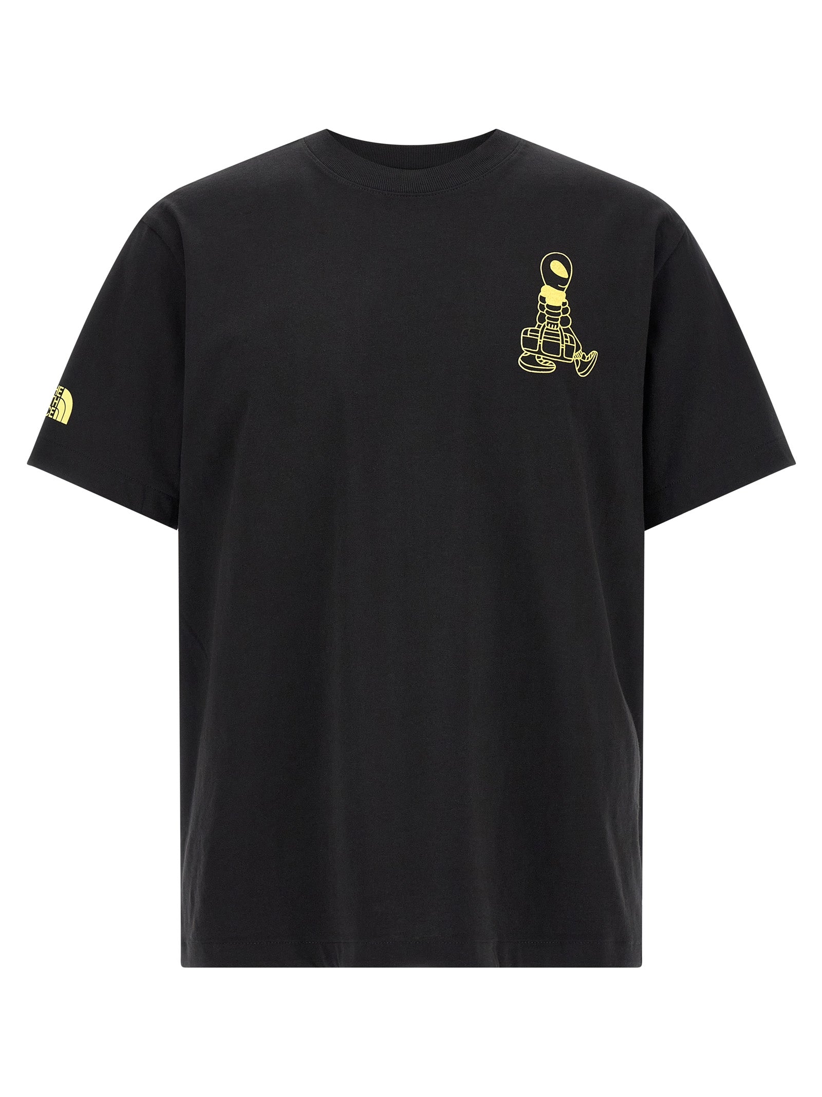 The North Face Black Cotton T-Shirt