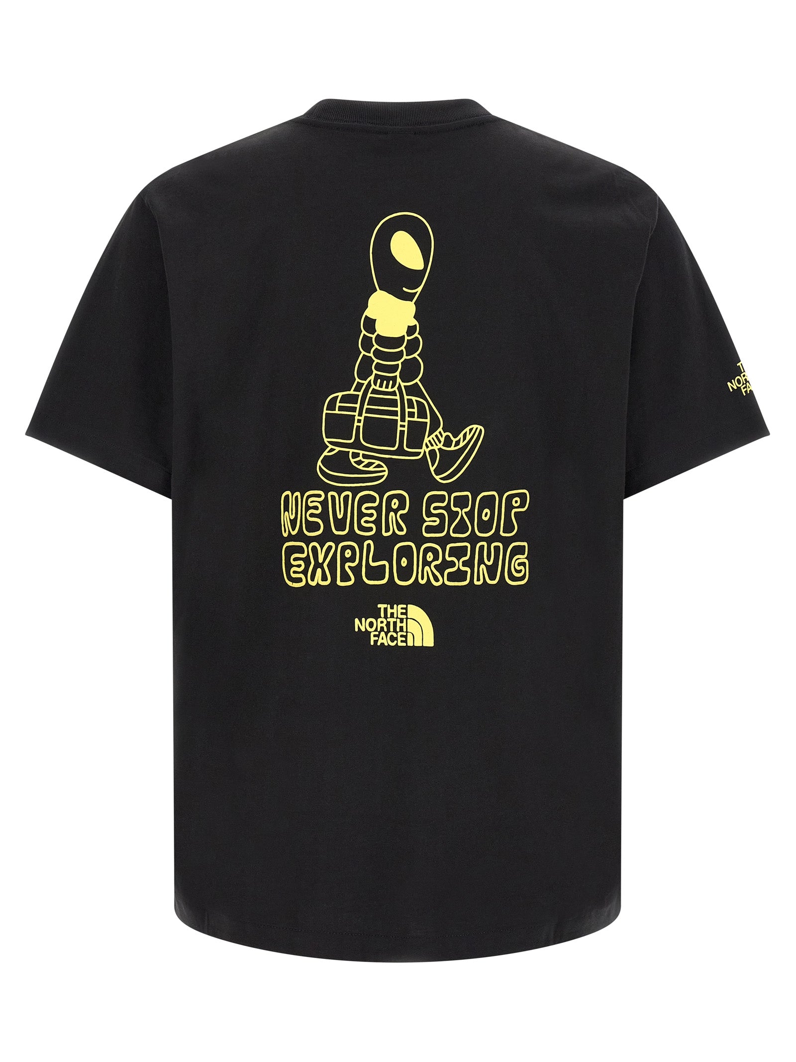 The North Face Black Cotton T-Shirt