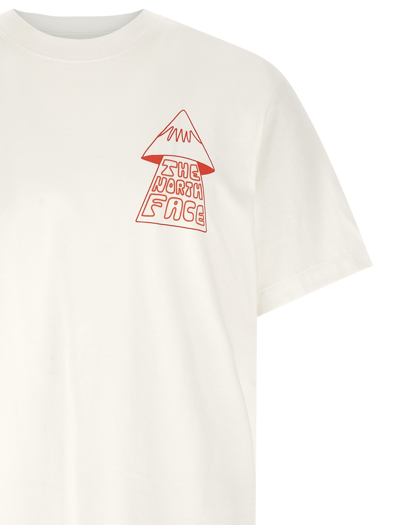 The North Face White Cotton T-Shirt