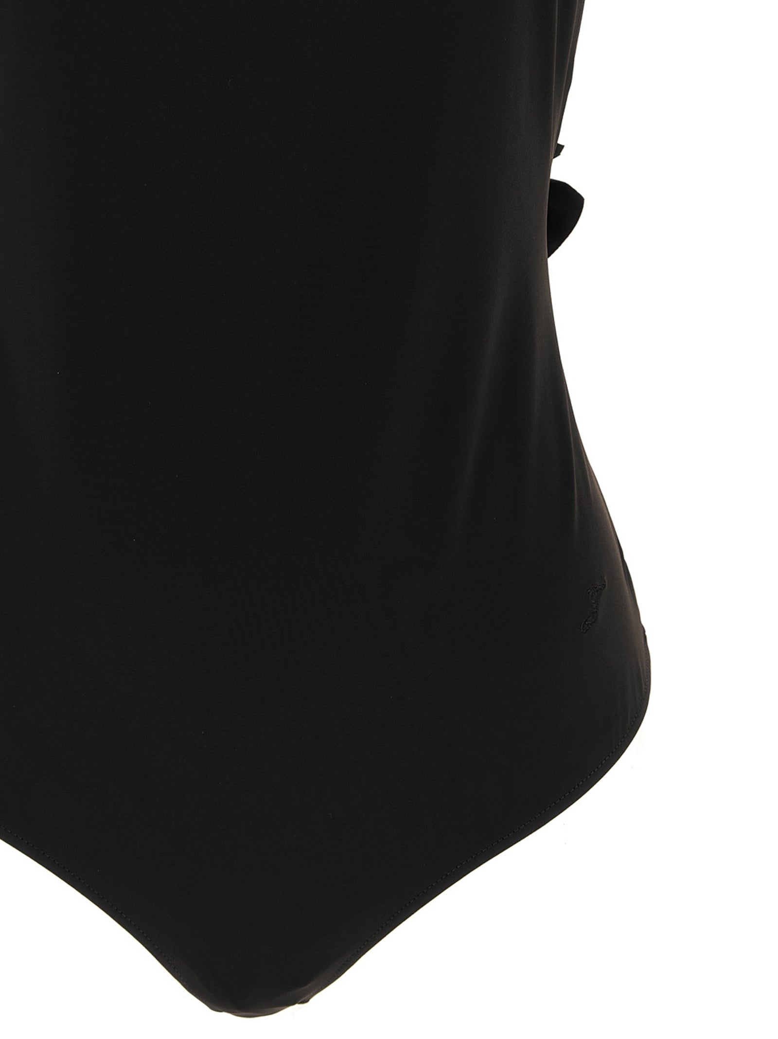 Jacquemus Black Polyamide One-Piece Swimsuit