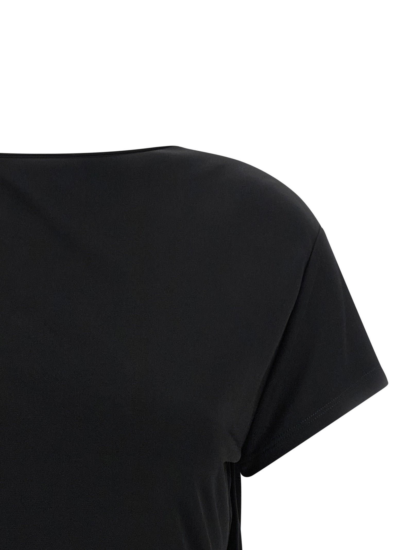 Jacquemus Black Viscose T-Shirt