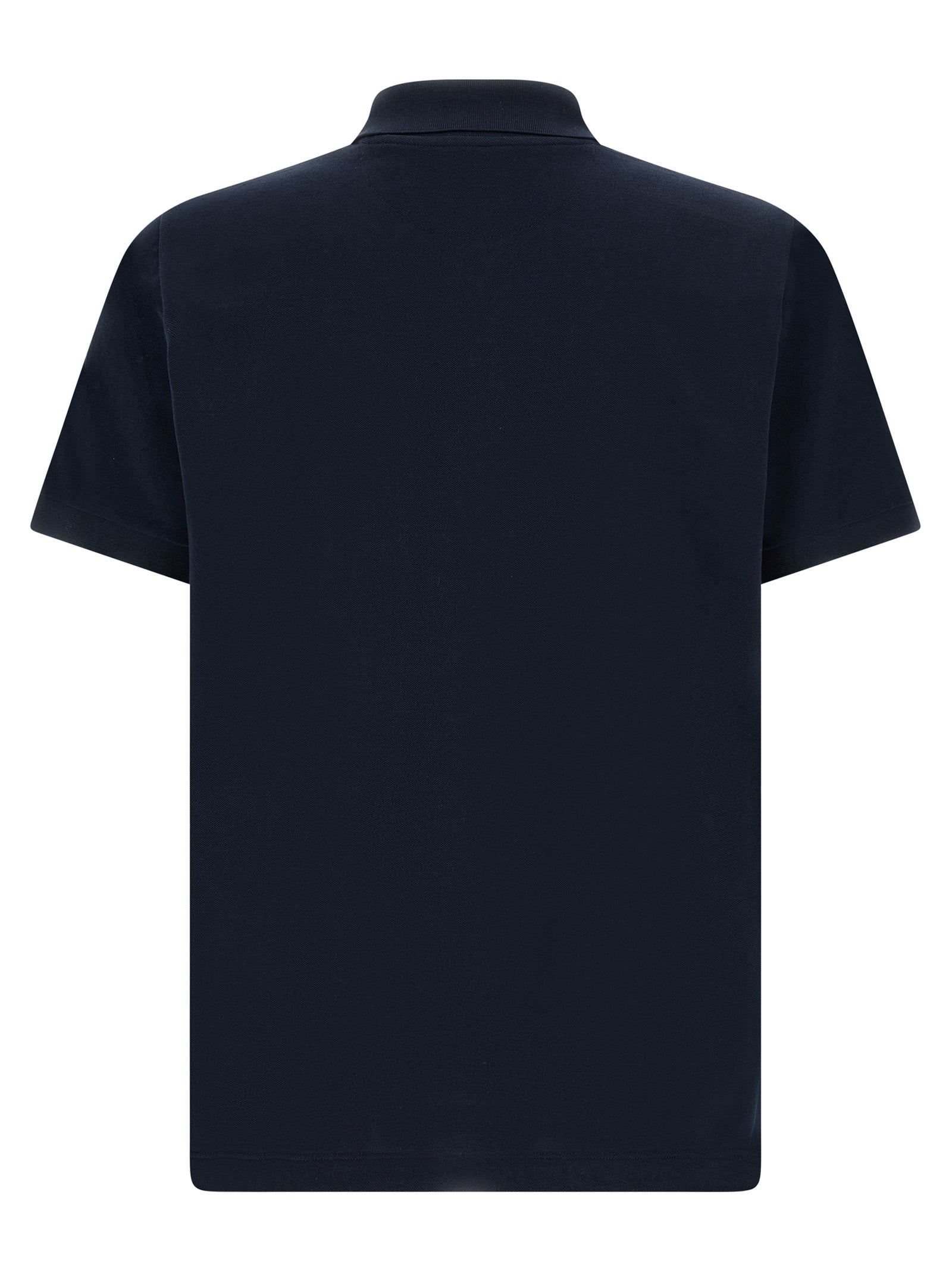 Fendi Blue Cotton Polo Shirt