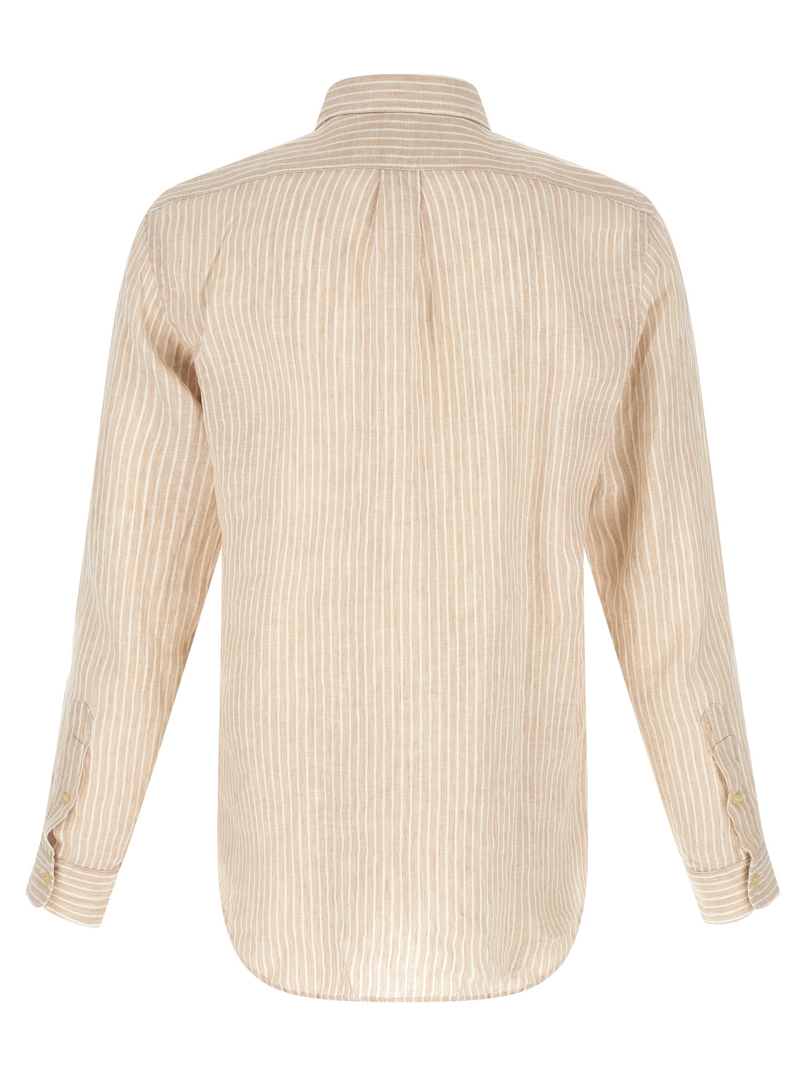 Polo Ralph Lauren Beige Linen Blouse