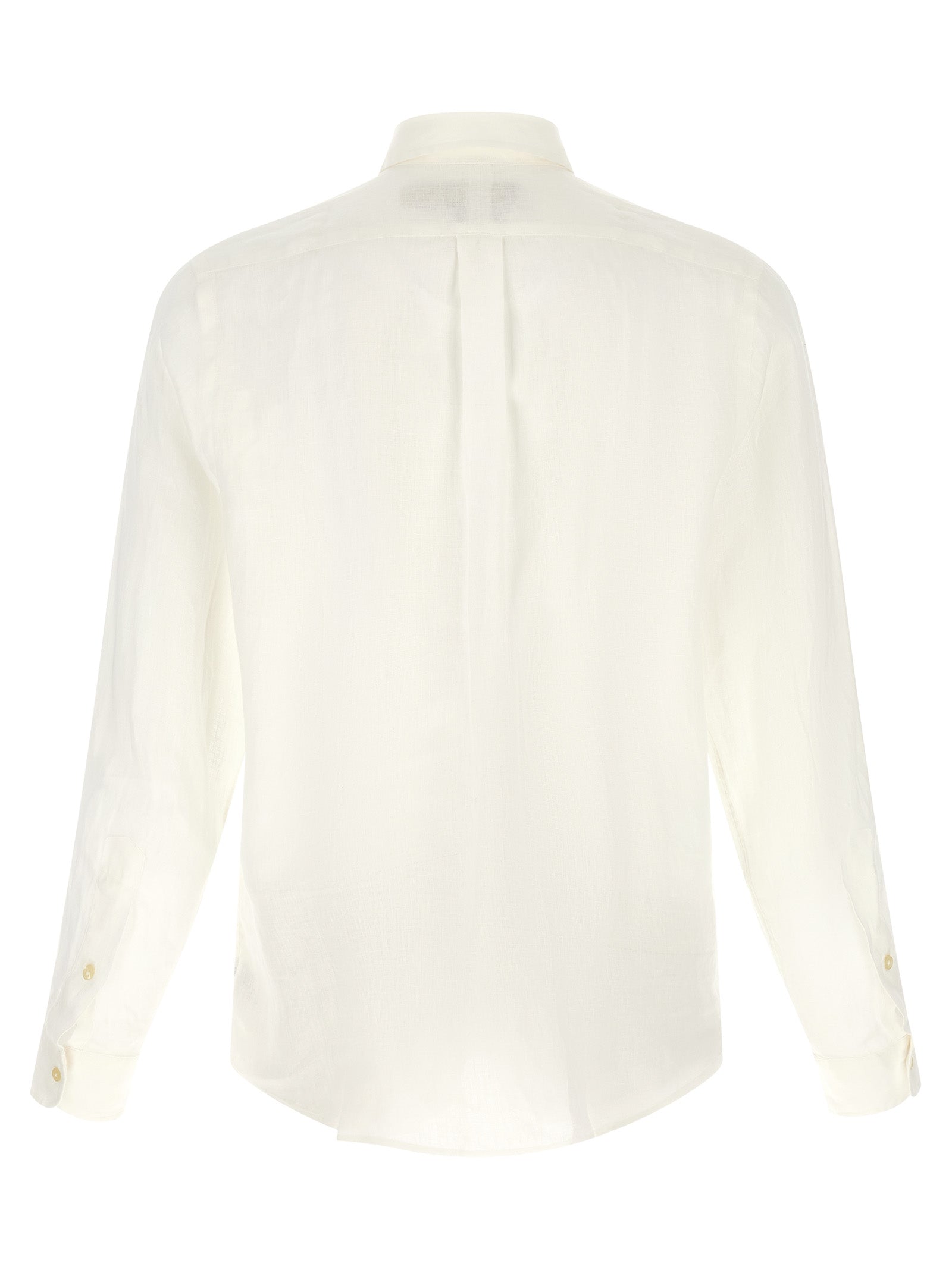 Polo Ralph Lauren White Linen Blouse