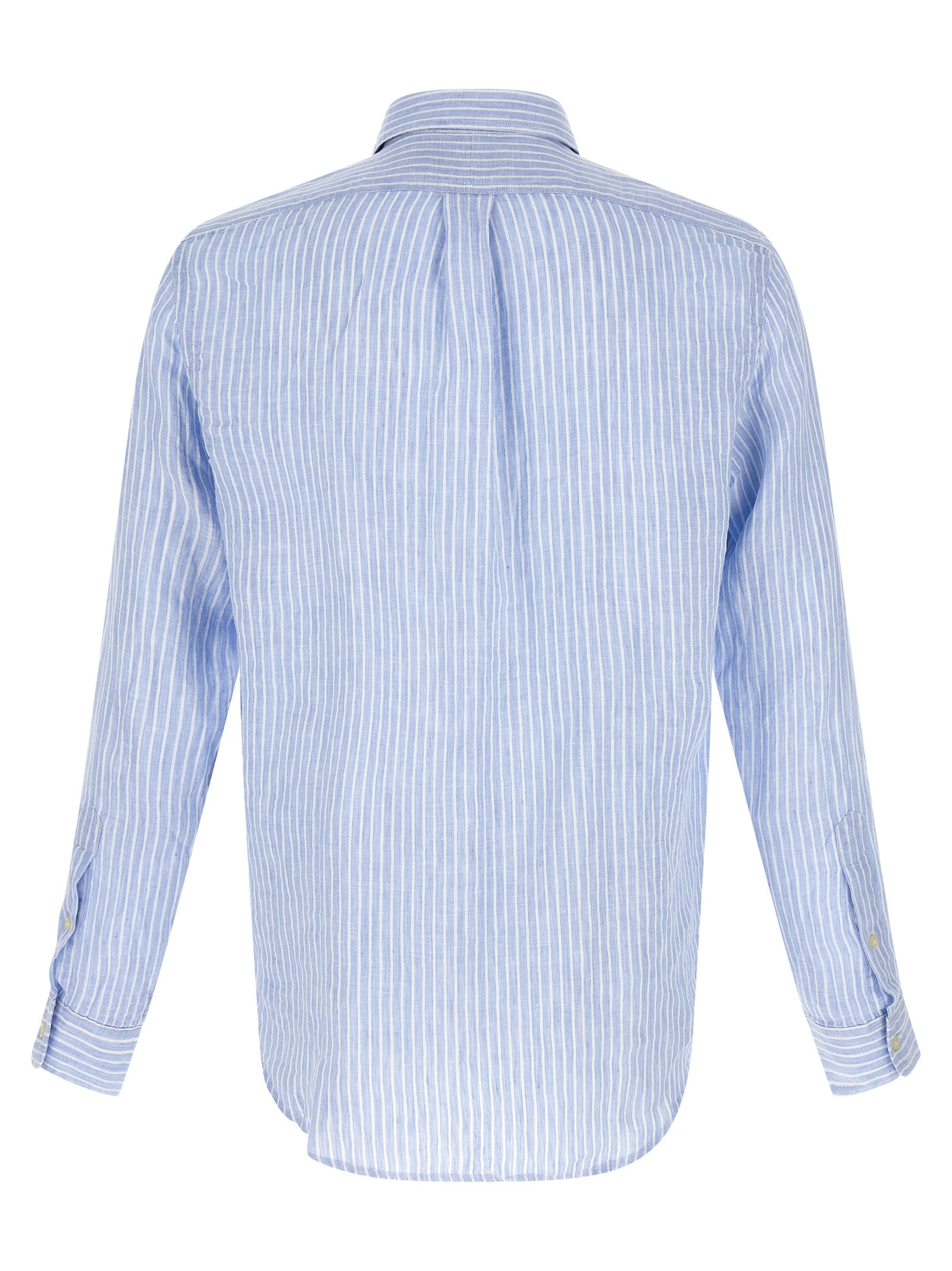 Polo Ralph Lauren Blue Linen Blouse