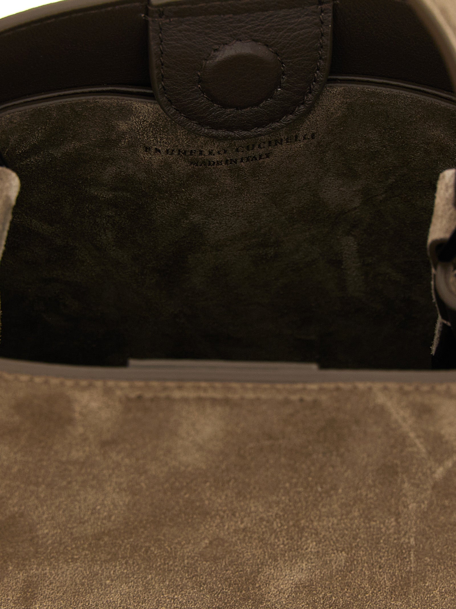 Brunello Cucinelli Brown Calfskin Handbag