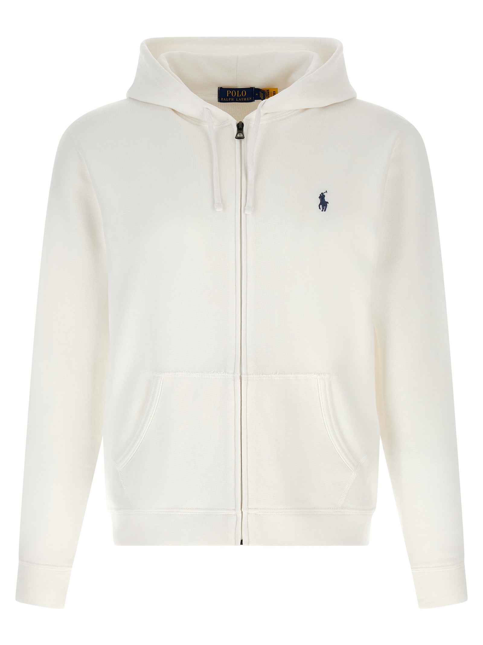 Polo Ralph Lauren White Cotton Sweatshirt