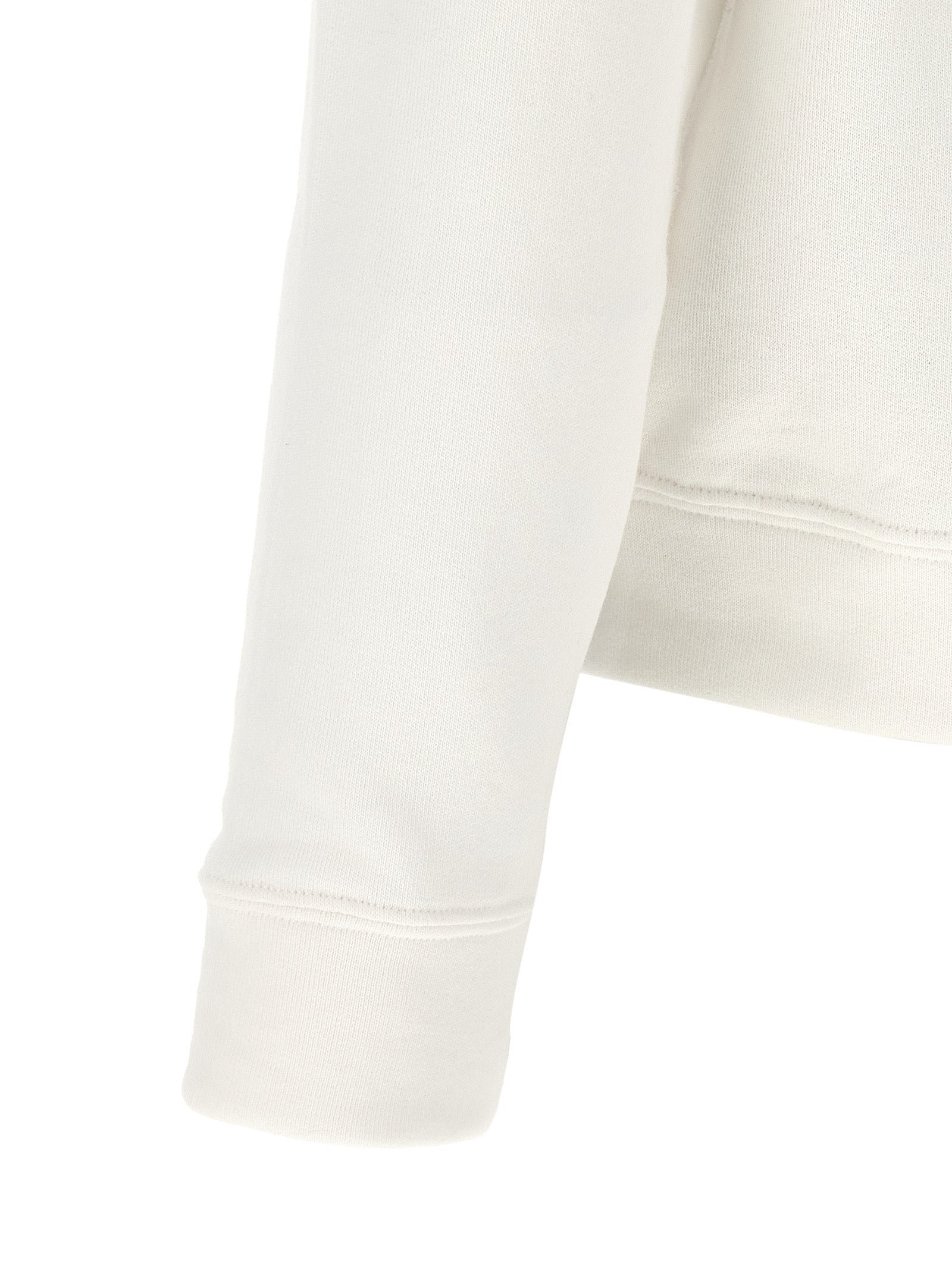 Polo Ralph Lauren White Cotton Sweatshirt