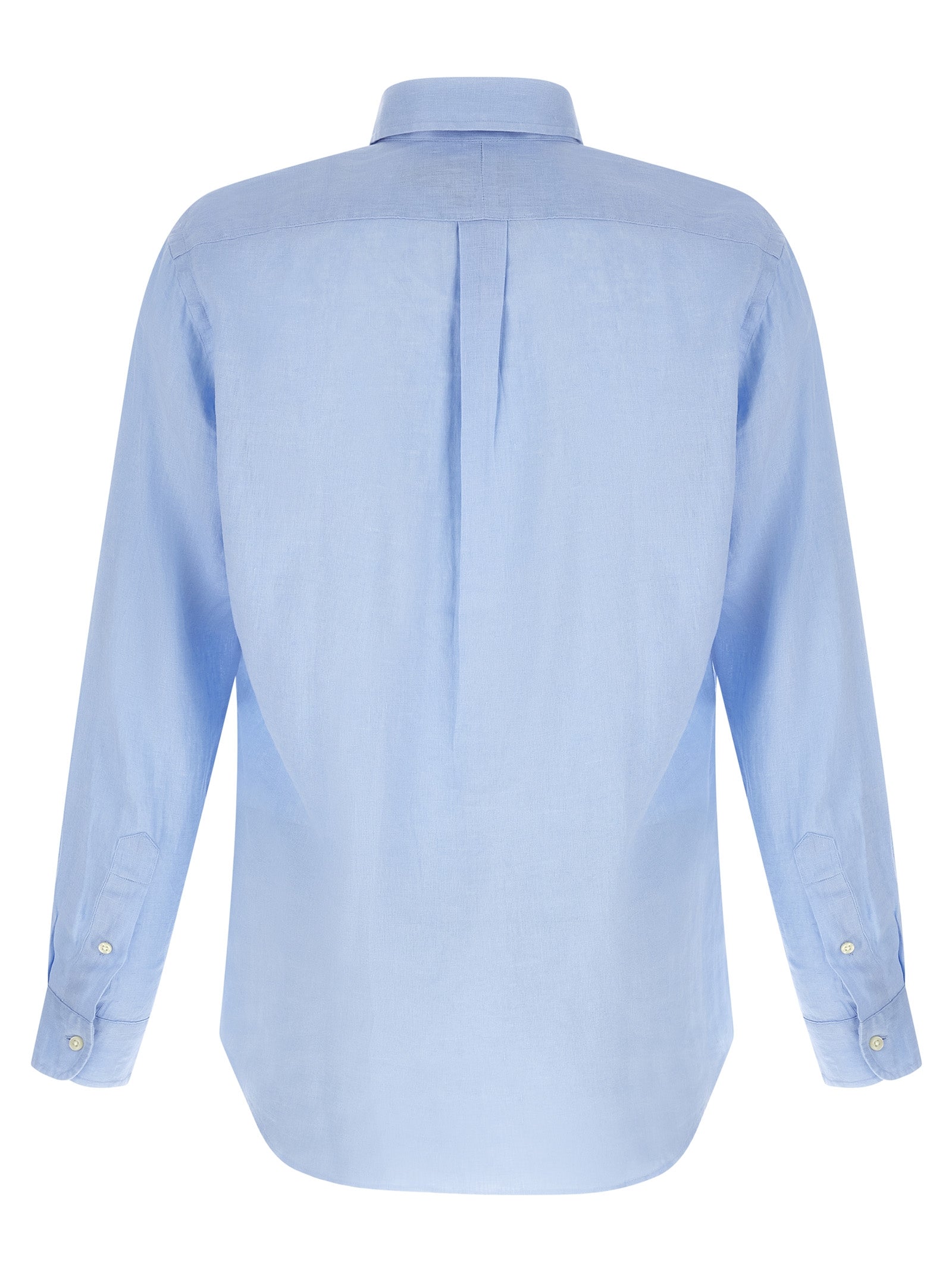 Polo Ralph Lauren Blue Linen Blouse