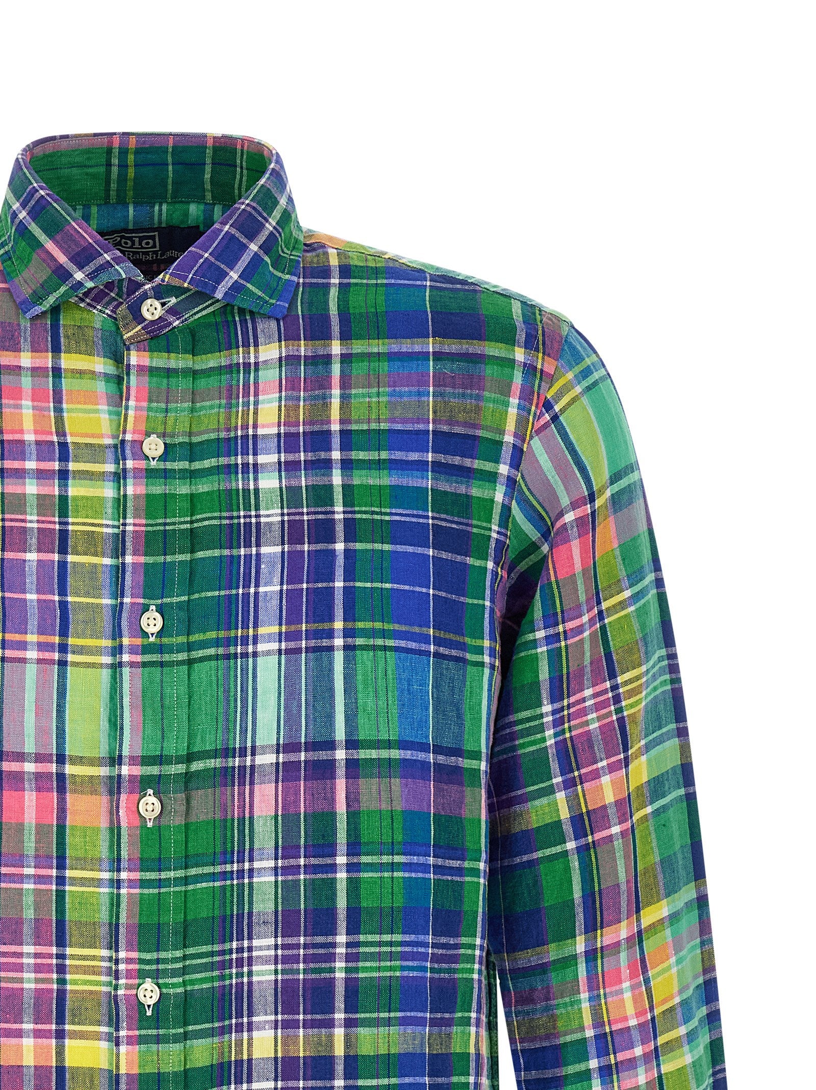 Polo Ralph Lauren Multicolor Linen Blouse