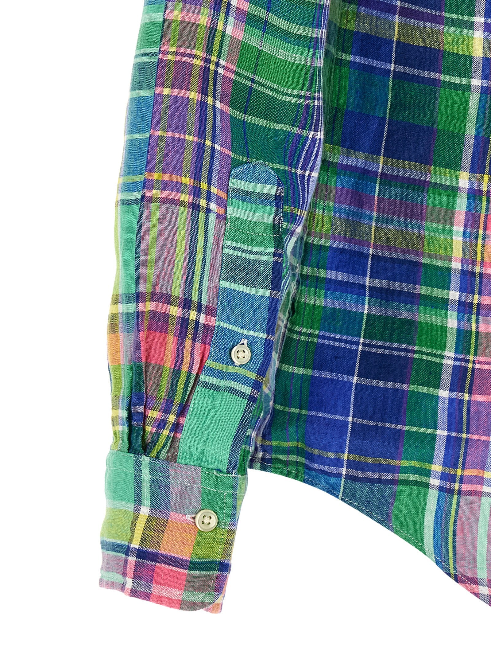 Polo Ralph Lauren Multicolor Linen Blouse