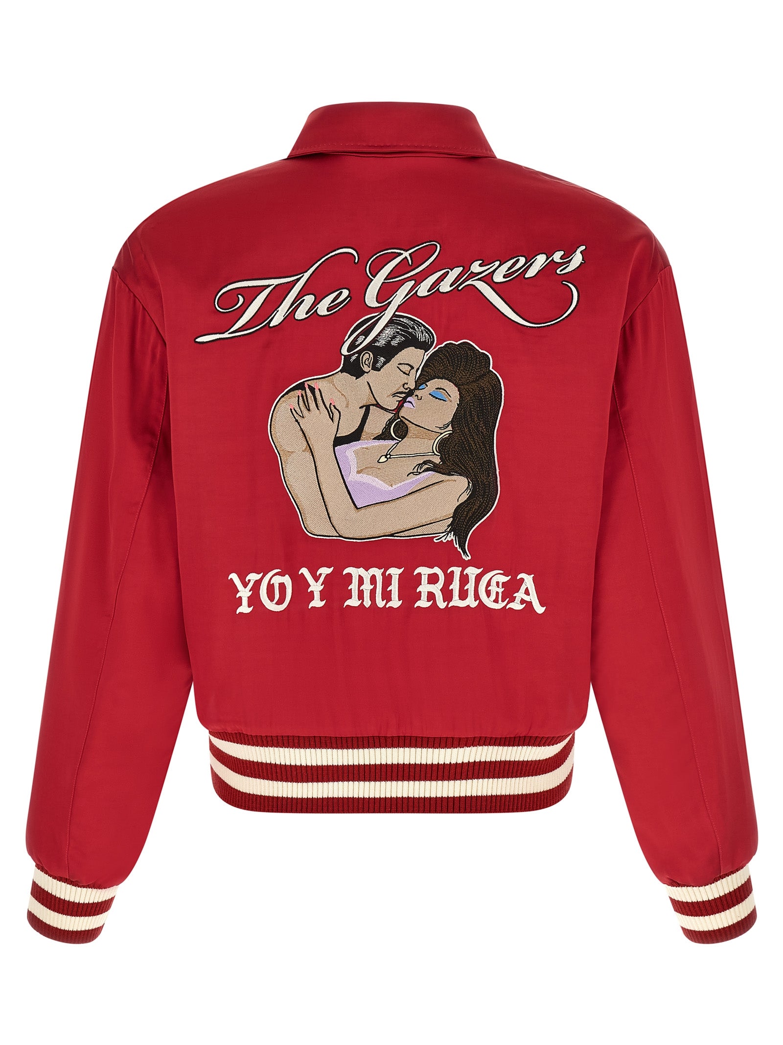SECOND/LAYER Multicolor Viscose Bomber
