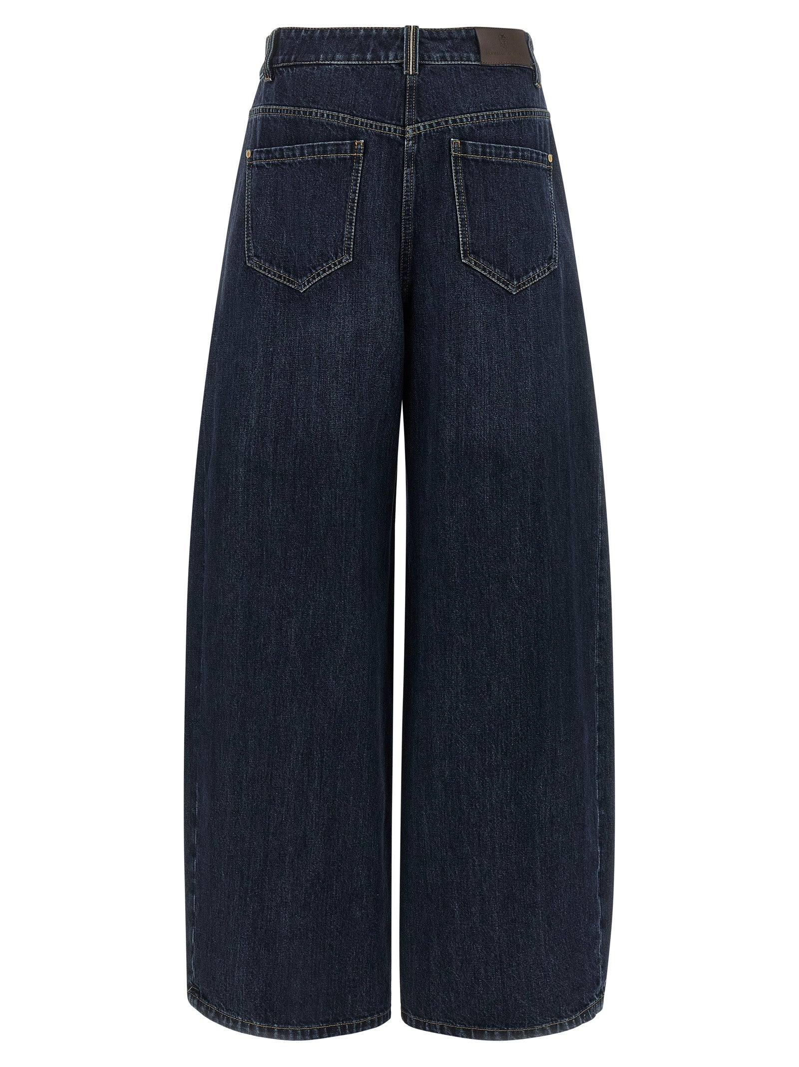 Brunello Cucinelli Blue Cotton Jeans Denim