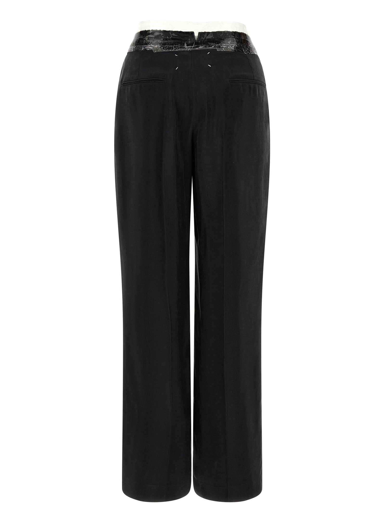 Maison Margiela Black Copper Casual Pants