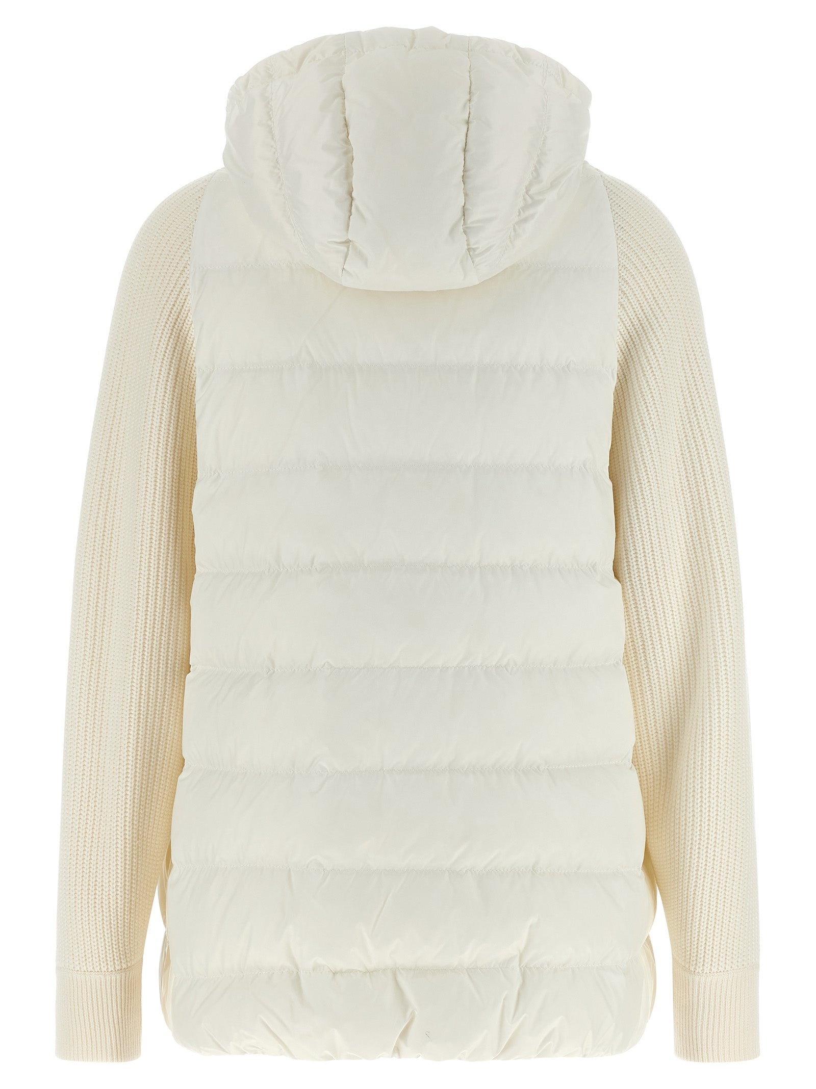 Brunello Cucinelli White Polyester Full-Length Jacket