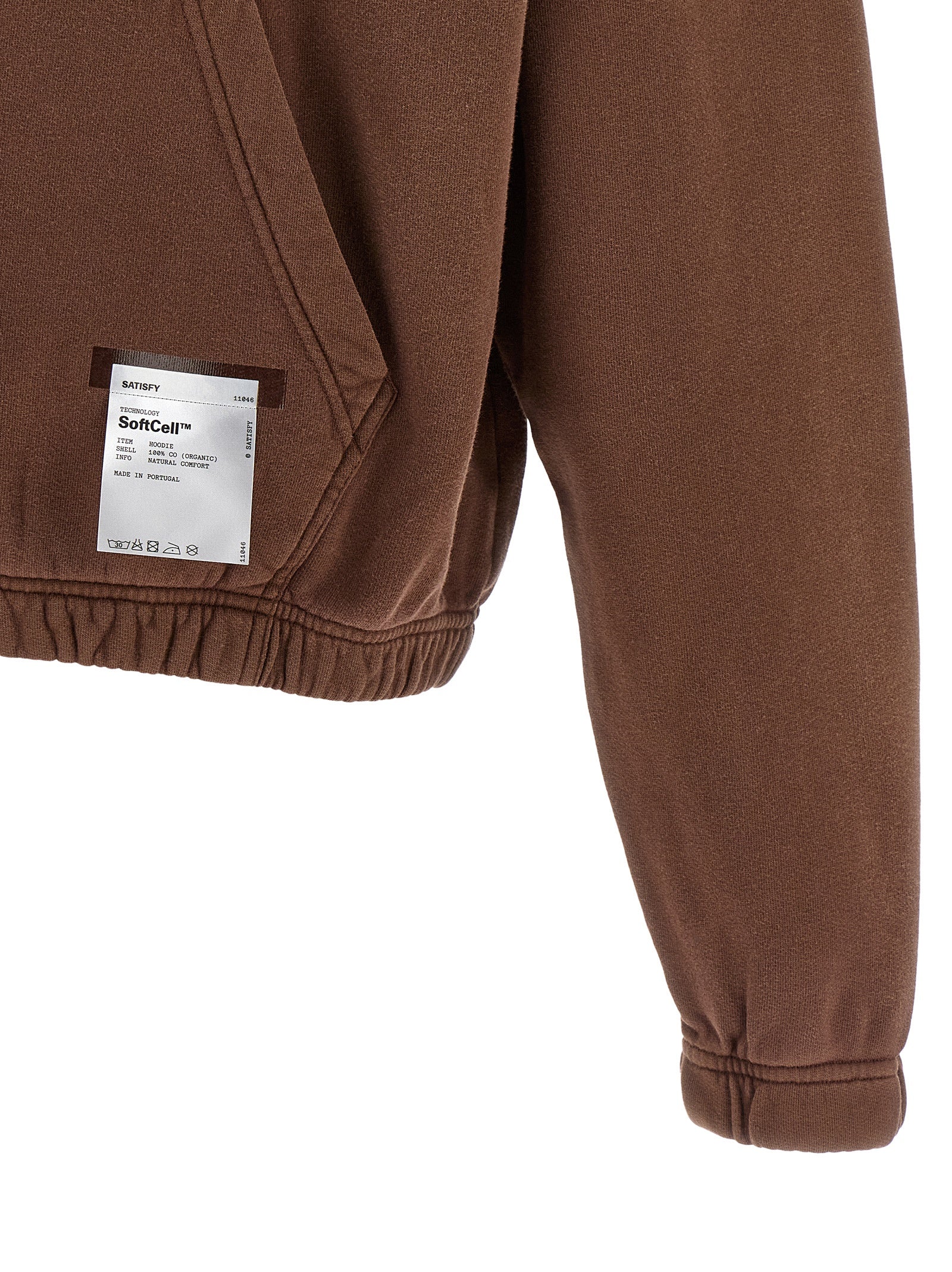 SATISFY Brown Organic Cotton Sweatshirt