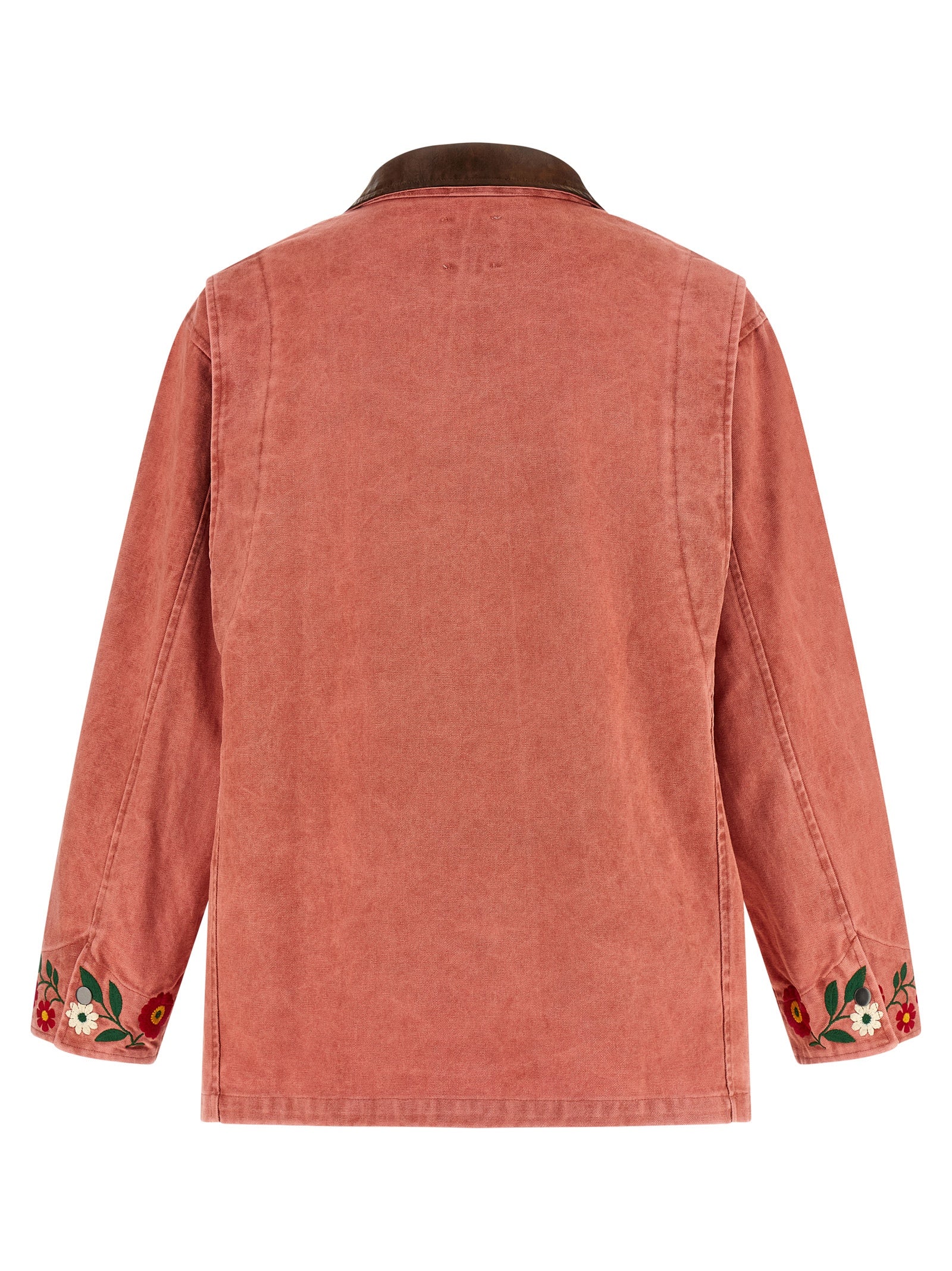 FOUND Multicolor Cotton Full-Length Jacket