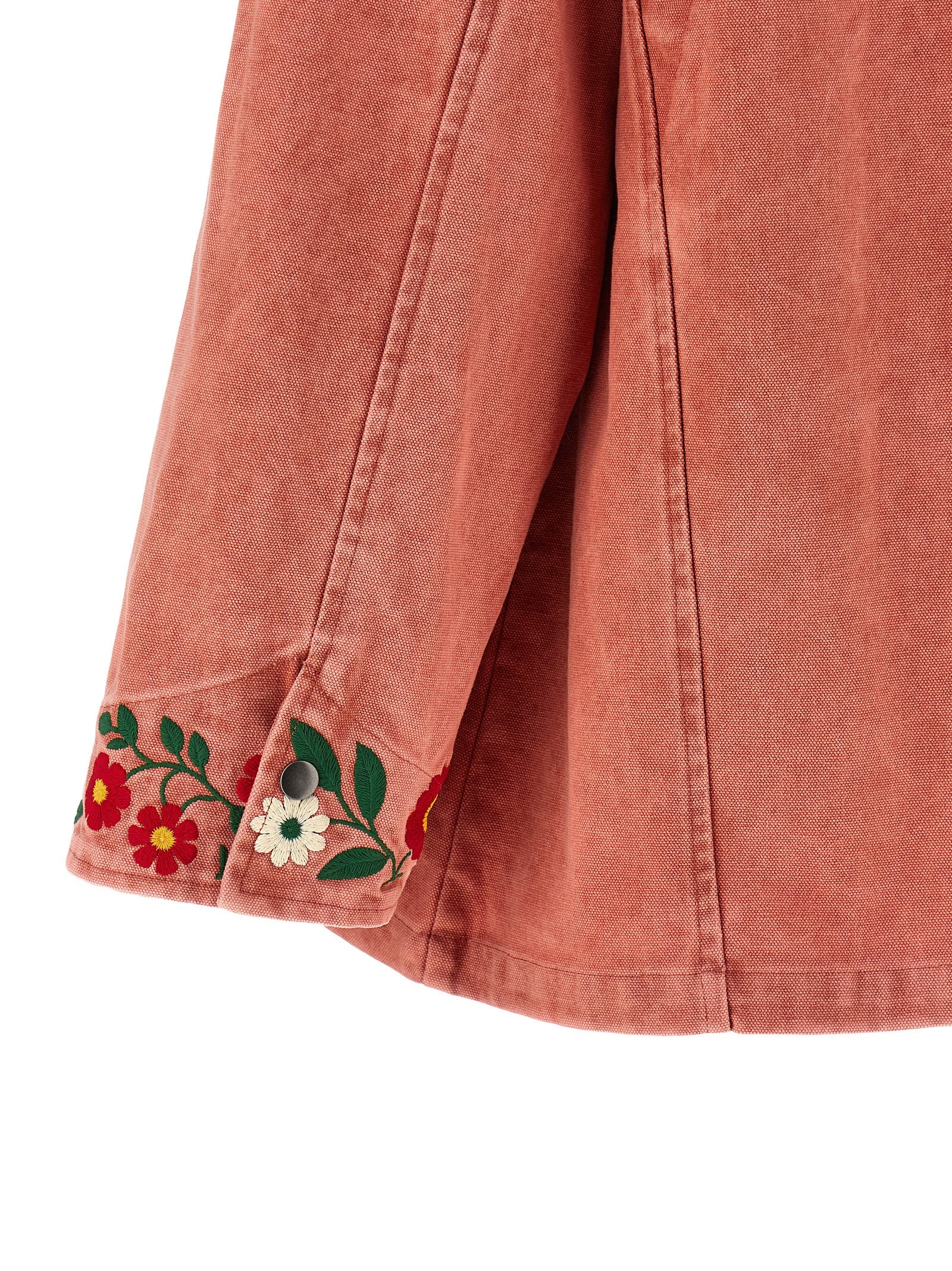 FOUND Multicolor Cotton Full-Length Jacket