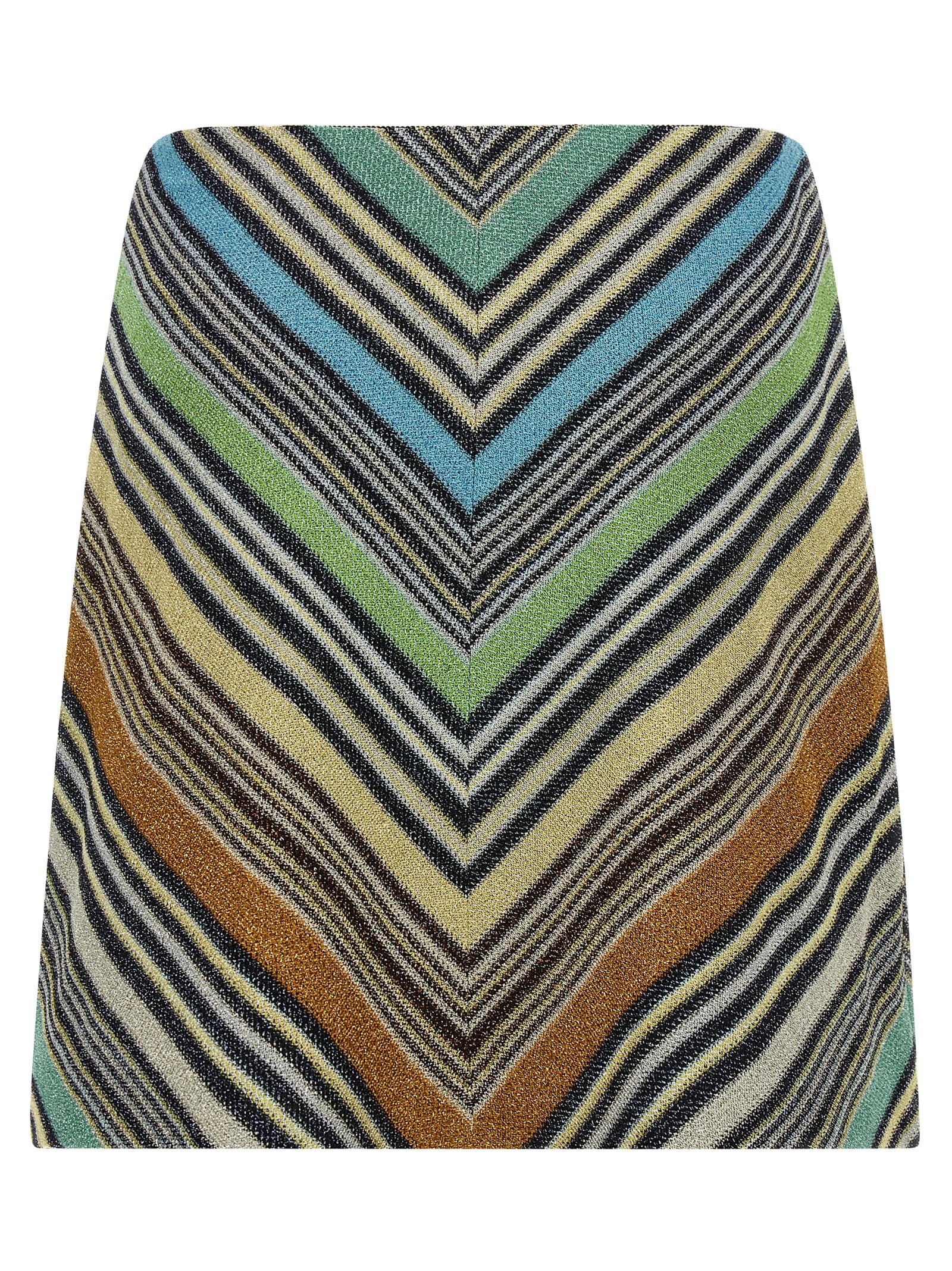 Missoni Multicolor Viscose Long Skirt