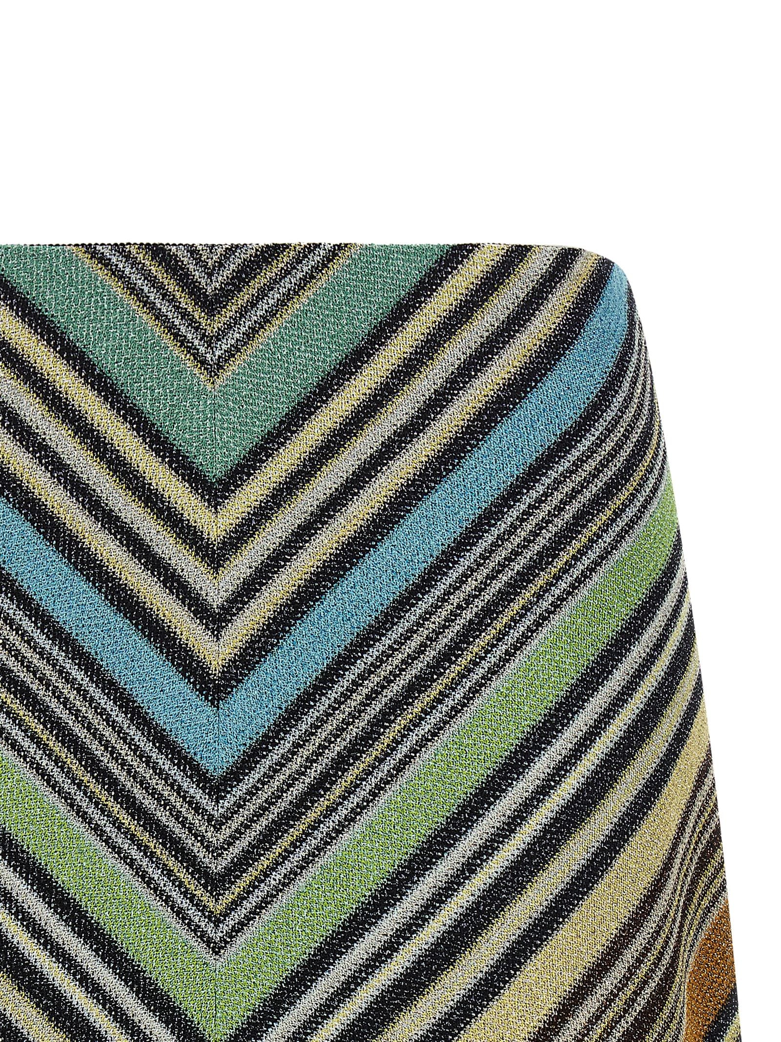 Missoni Multicolor Viscose Long Skirt