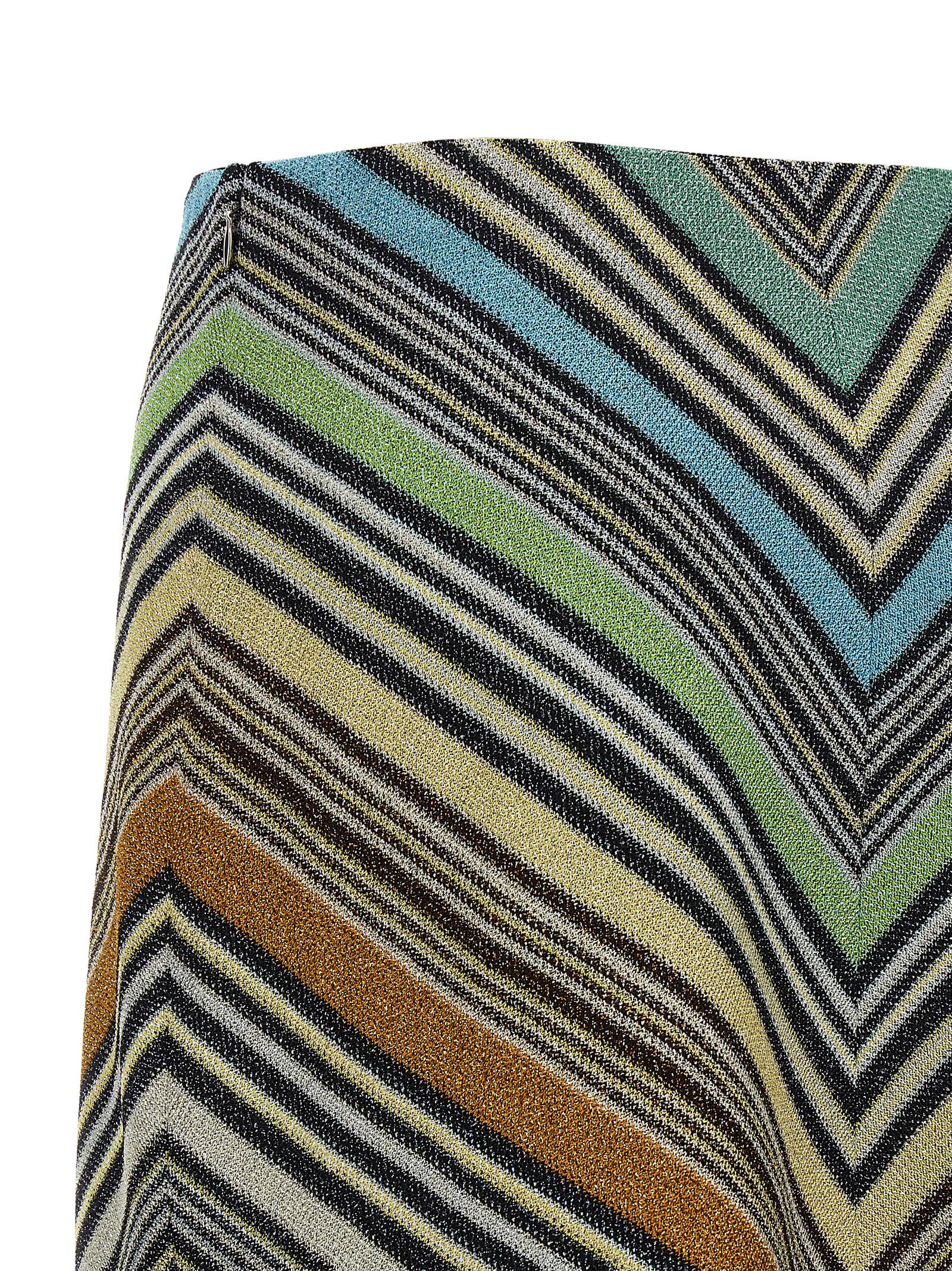 Missoni Multicolor Viscose Long Skirt