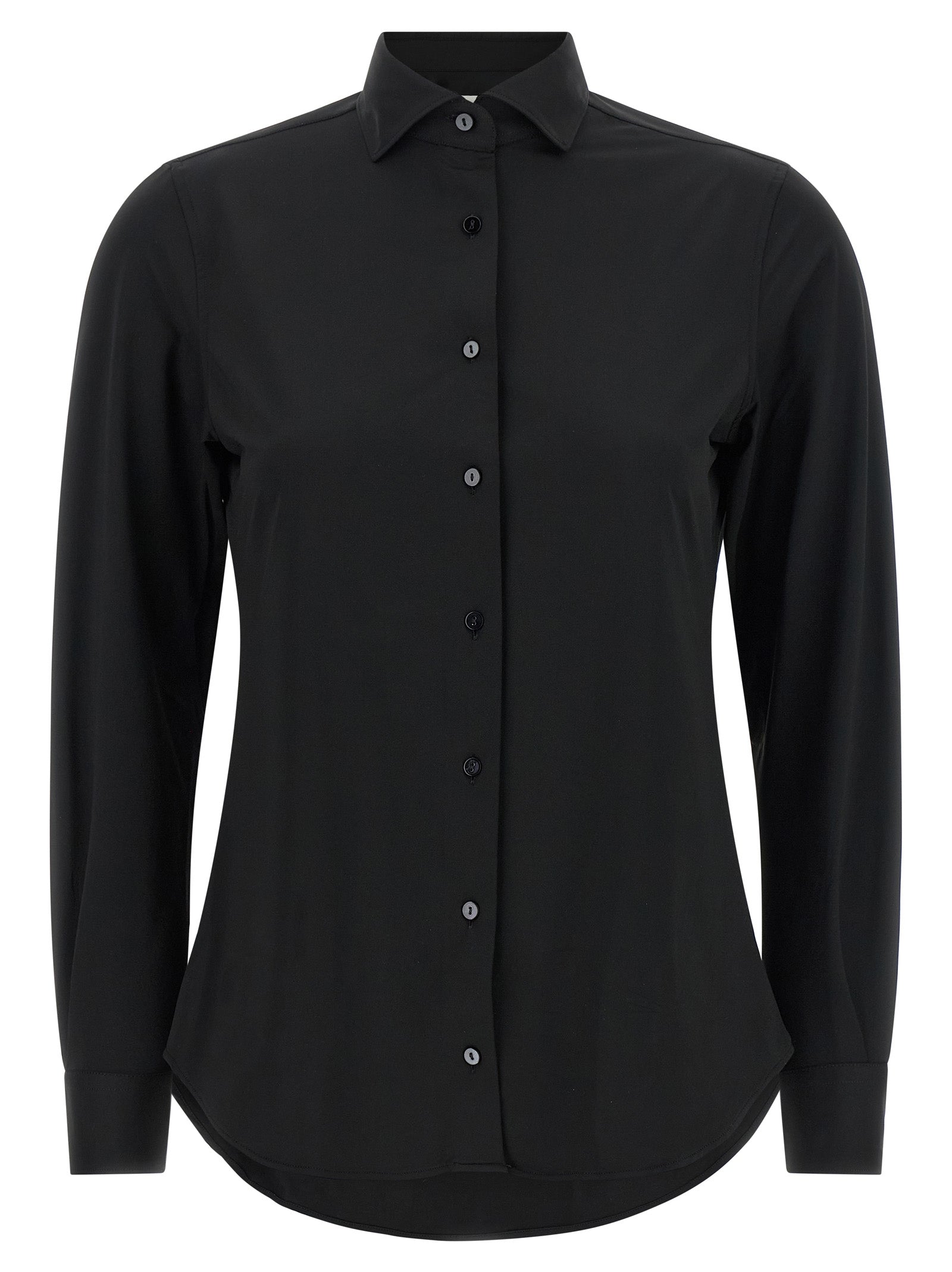 XACUS Black Polyamide Blouse