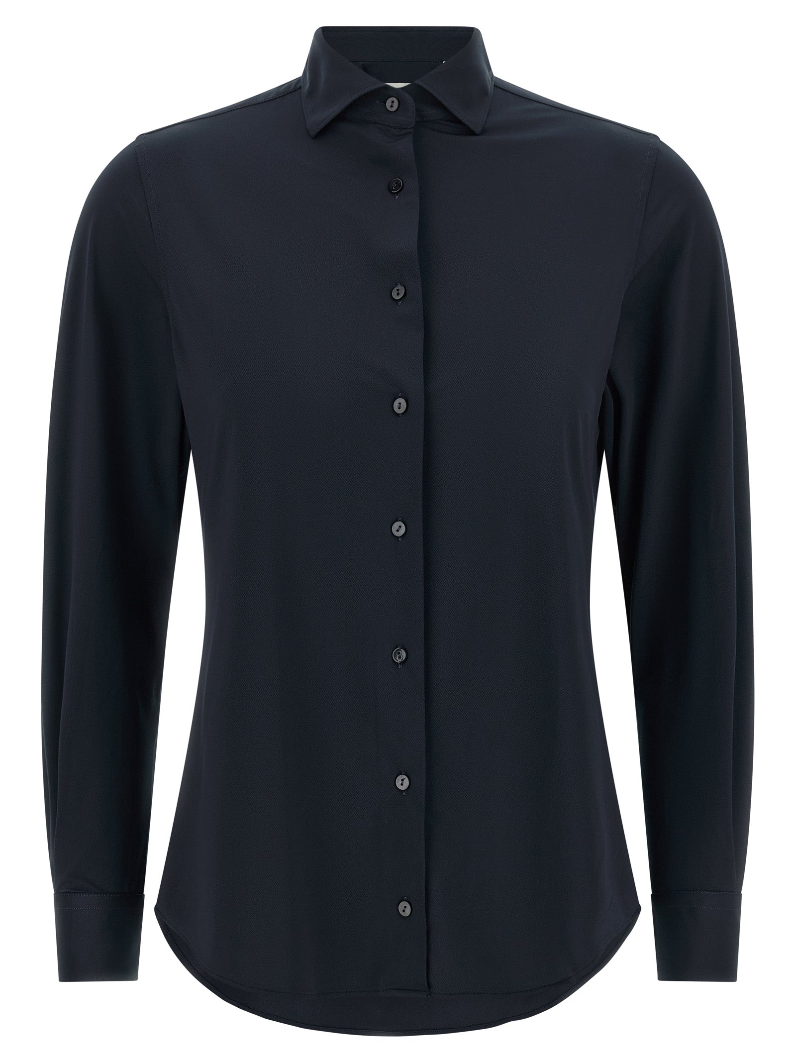 XACUS Blue Polyamide Blouse