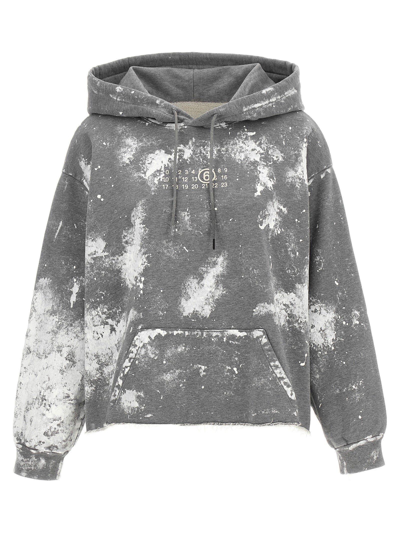 MM6 Maison Margiela Gray Cotton Sweatshirt