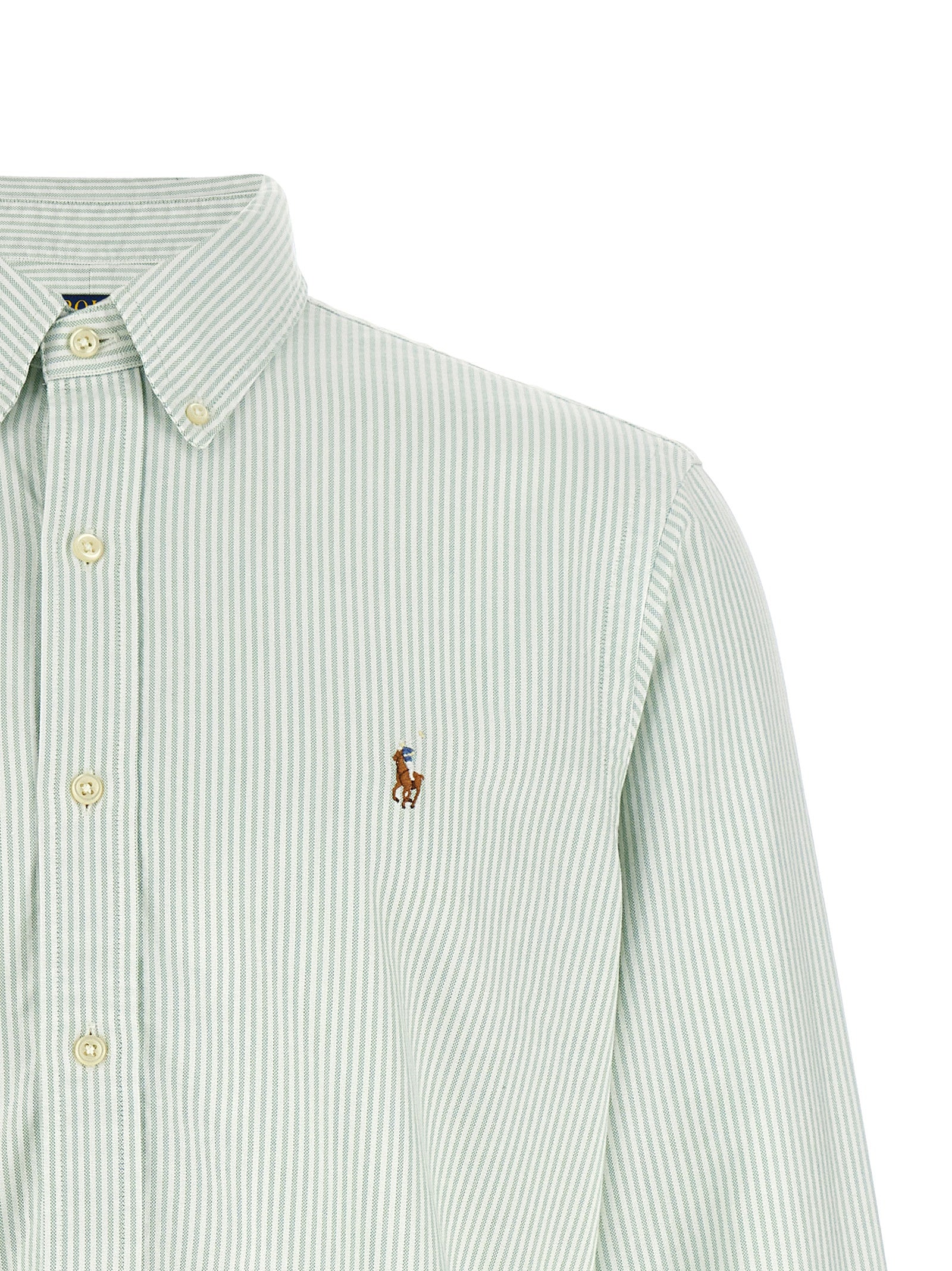 Polo Ralph Lauren Bicolor Cotton Blouse