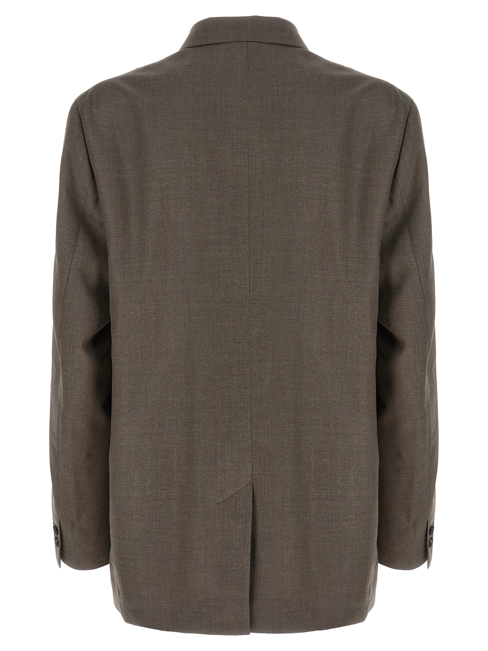 SSSTEIN Gray Wool Blazer