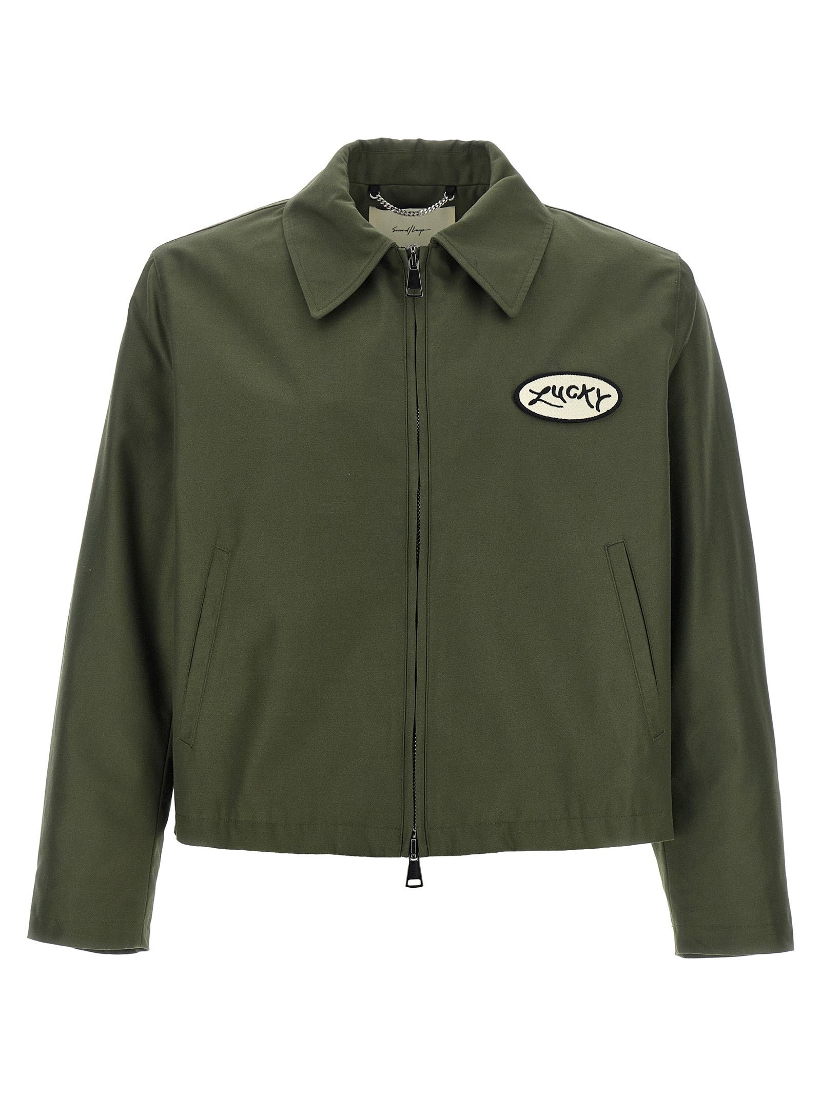 SECOND/LAYER Olive Utility Jacket