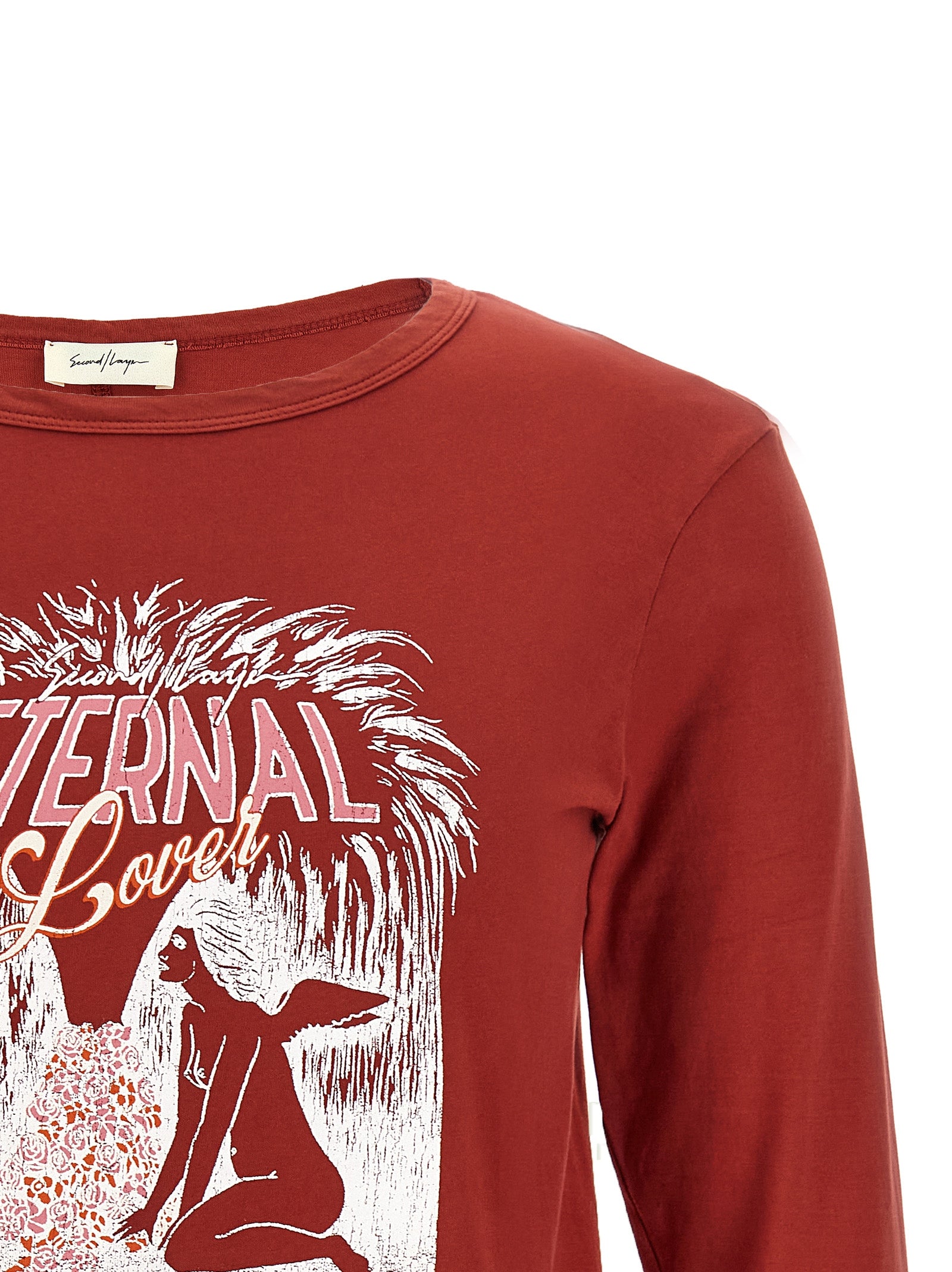SECOND/LAYER Multicolor Cotton T-Shirt