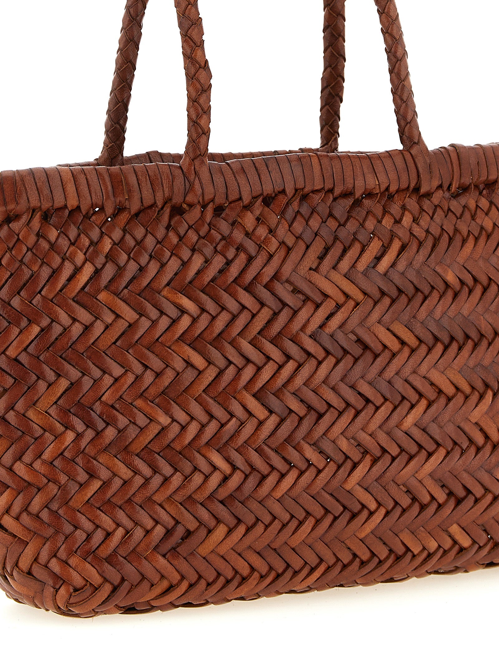 Dragon Diffusion Brown Calfskin Handbag