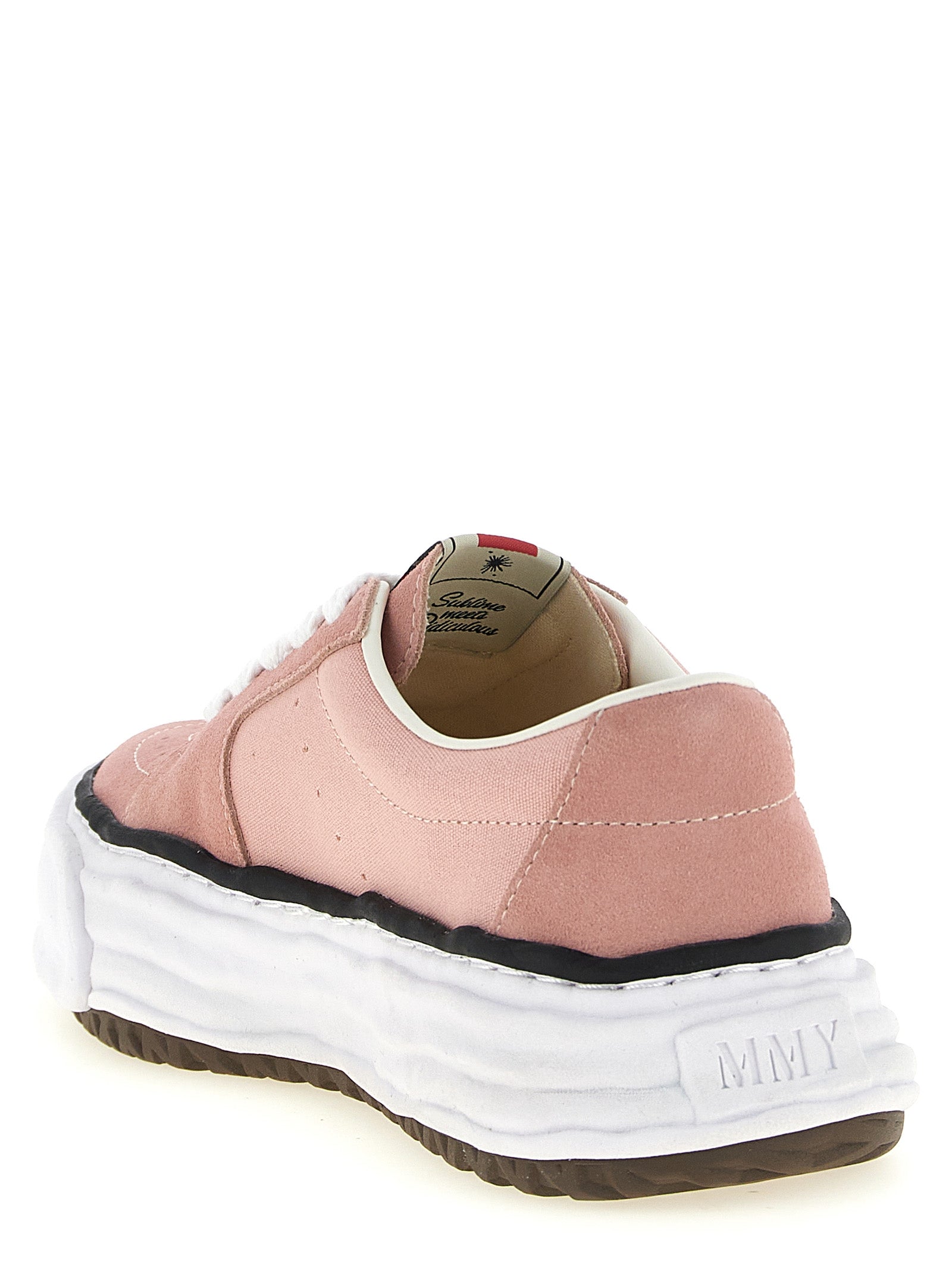 Maison Mihara Yasuhiro Multicolor Cowhide Platform Sneakers