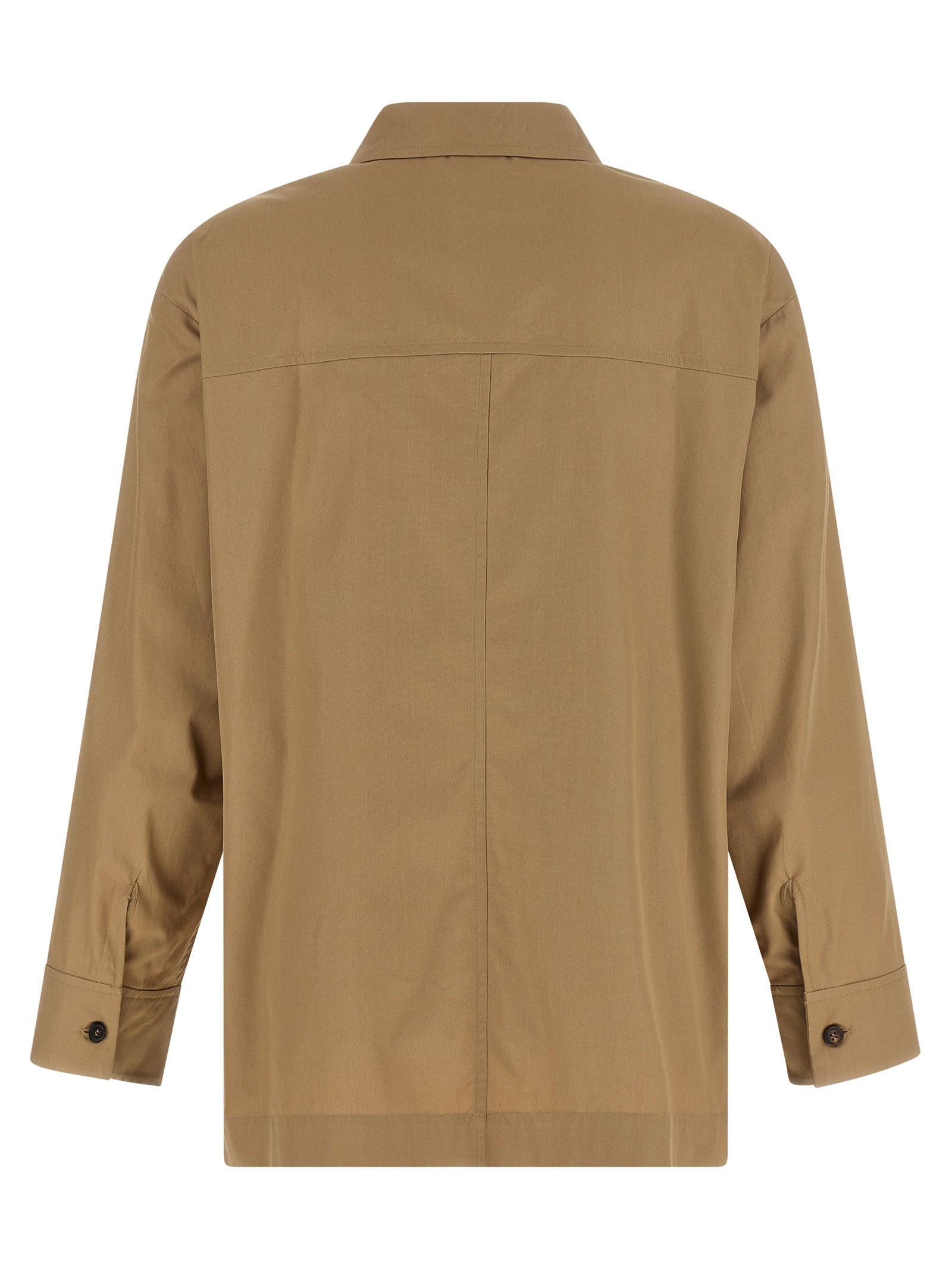 S Max Mara Beige Cotton Blouse