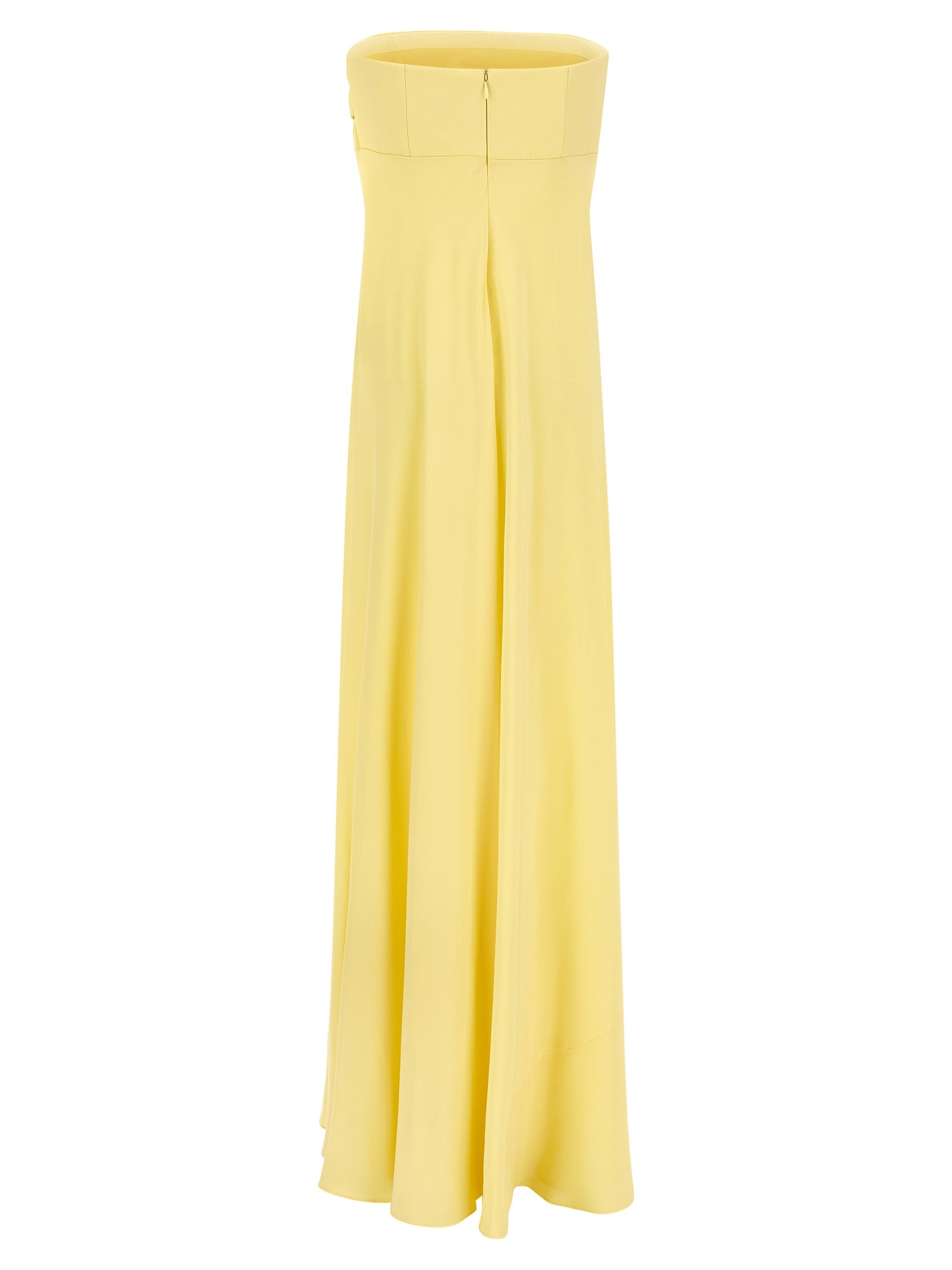 Giovanni Bedin Bicolor Silk Long Dress