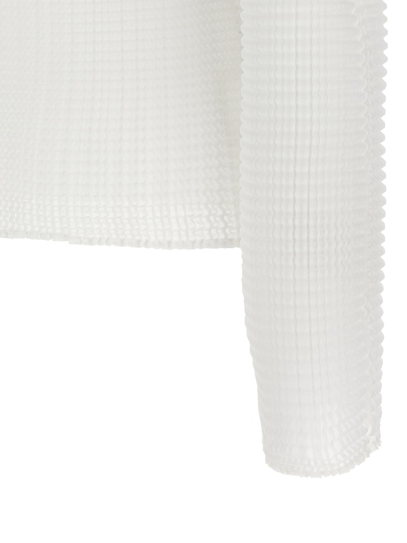 Issey Miyake White Polyester Cardigan