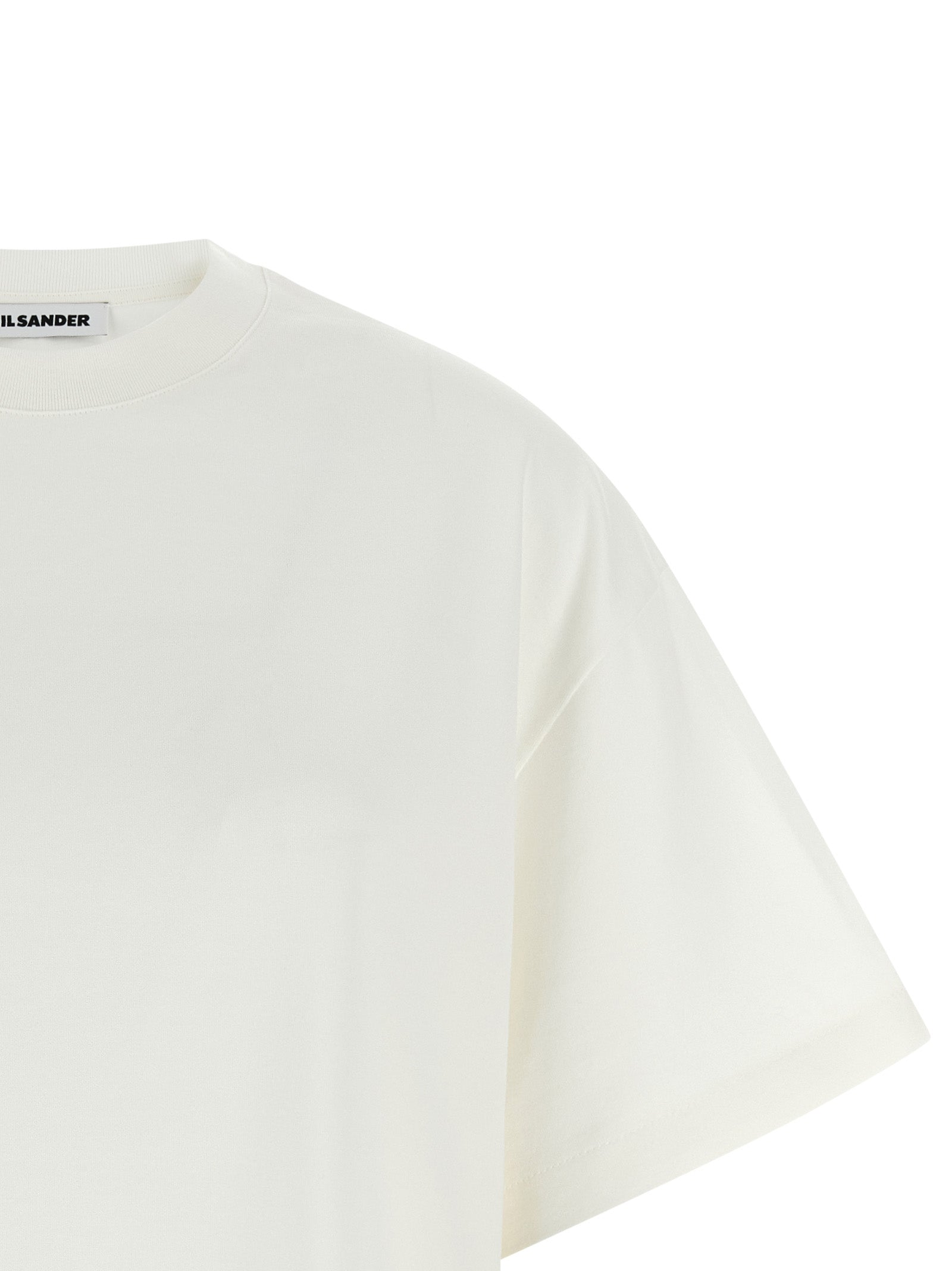 Jil Sander Bicolor Cotton T-Shirt