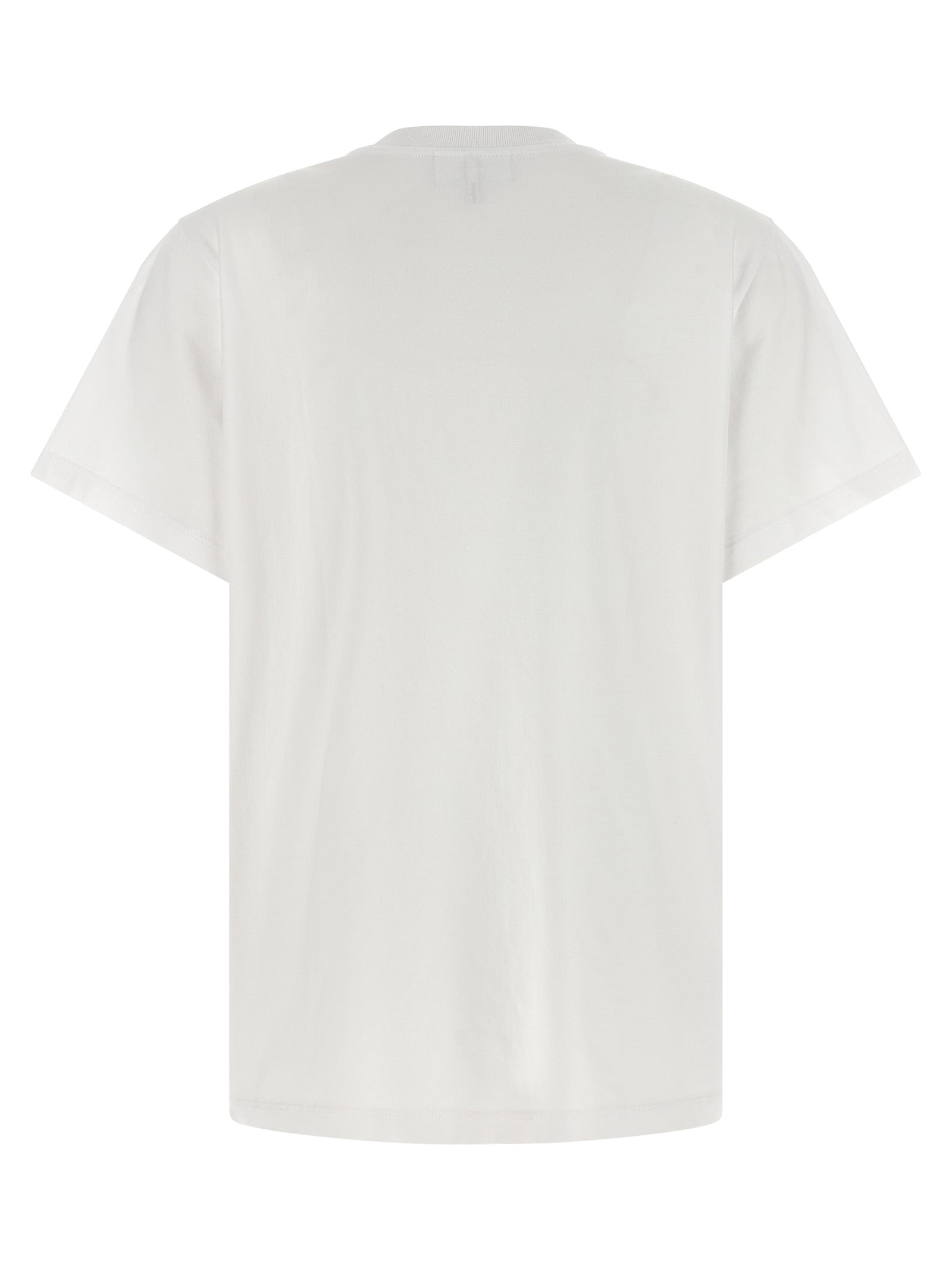 Ganni White Organic Cotton T-Shirt