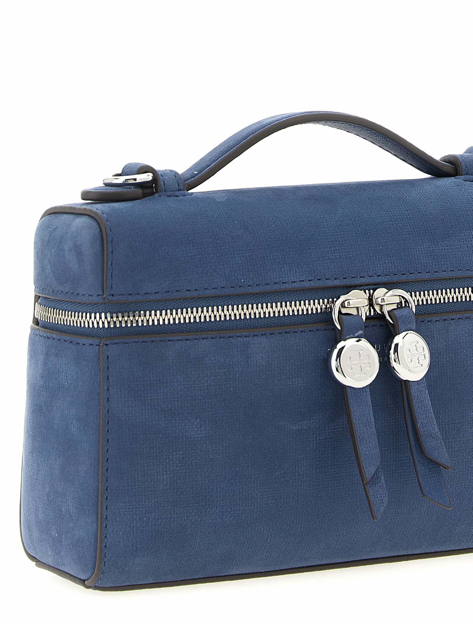 Tory Burch Blue Lamb Leather Handbag