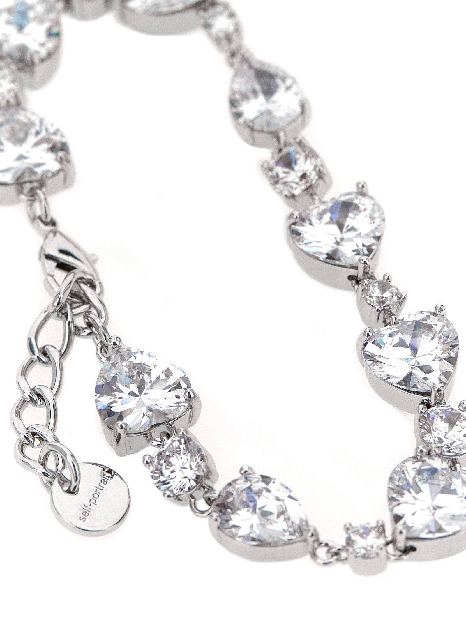 Self-Portrait Silver Brass Bracelet