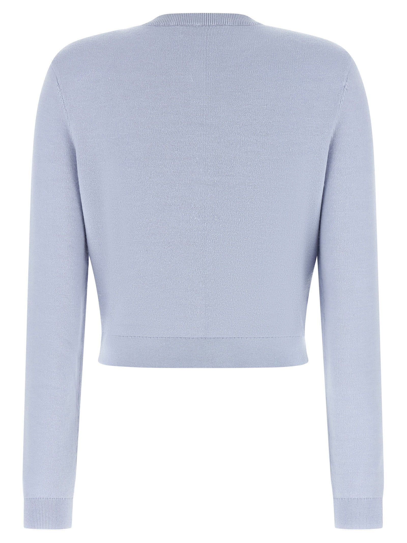 Self-Portrait Blue Polyester Cardigan