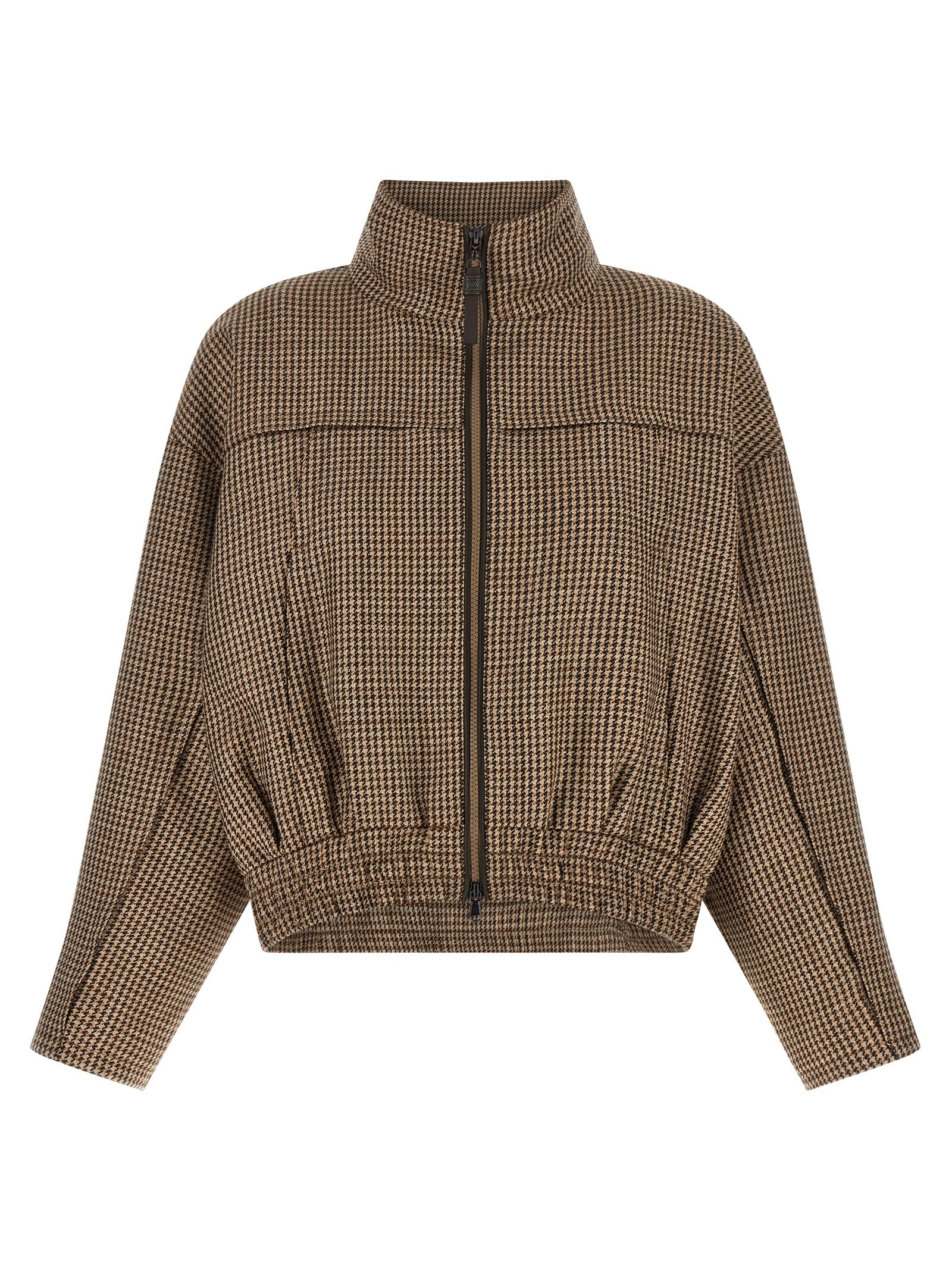 Brunello Cucinelli Brown Virgin Wool Jacket
