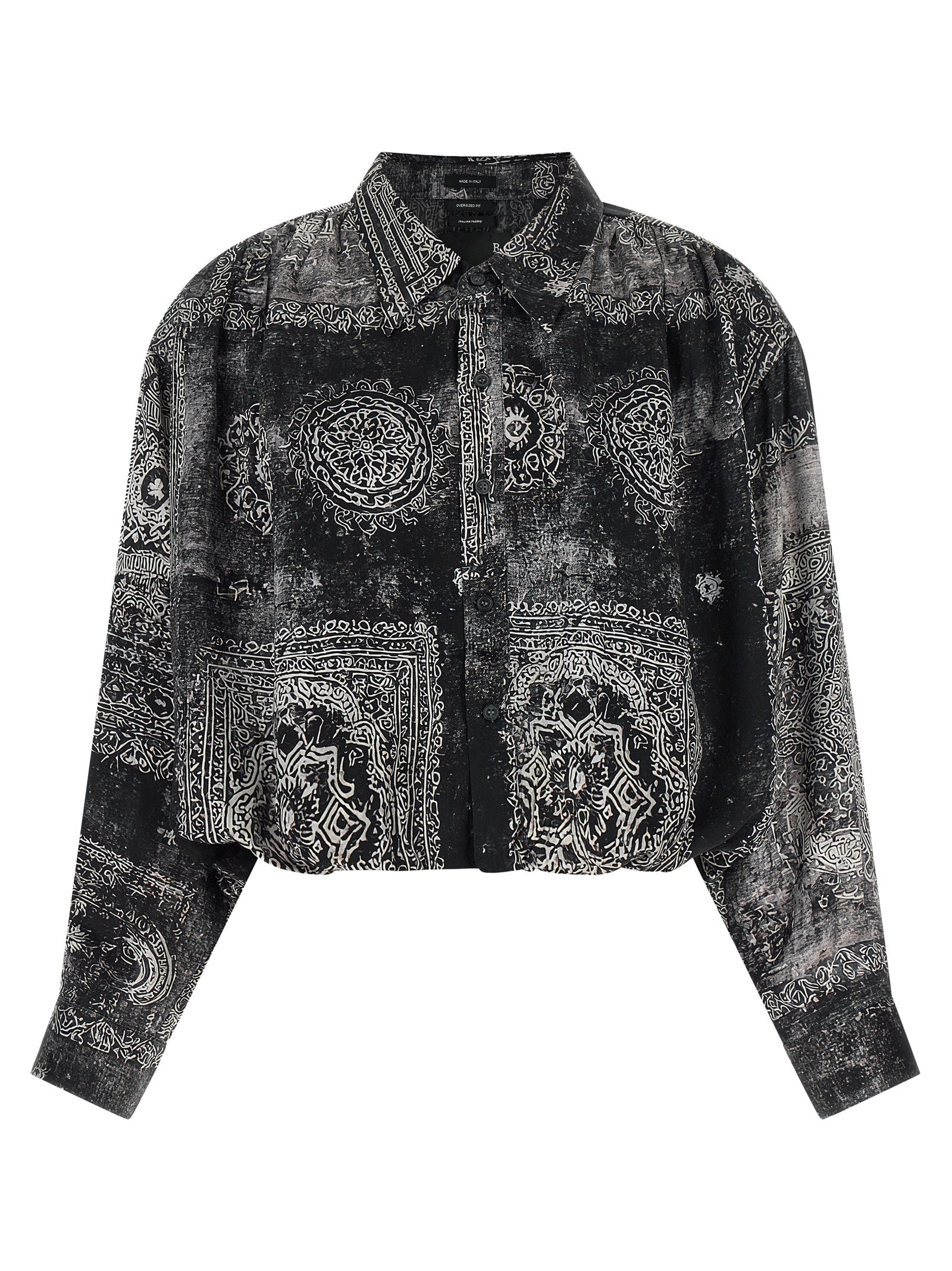 R13 Black Silk Blouse