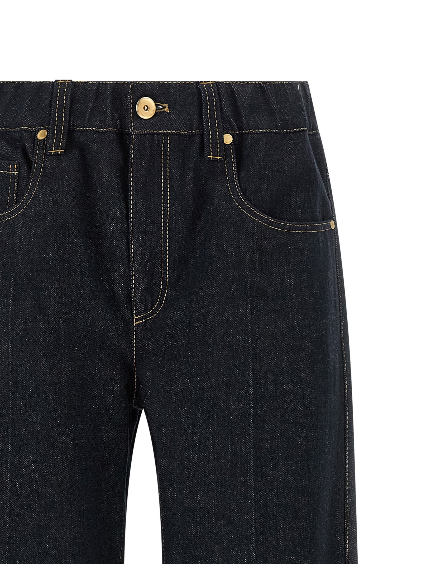 Brunello Cucinelli Blue Cotton Jeans Denim