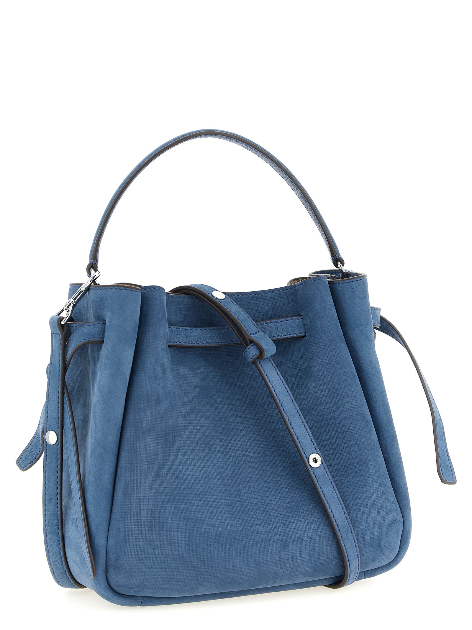 Tory Burch Blue Lamb Leather Handbag